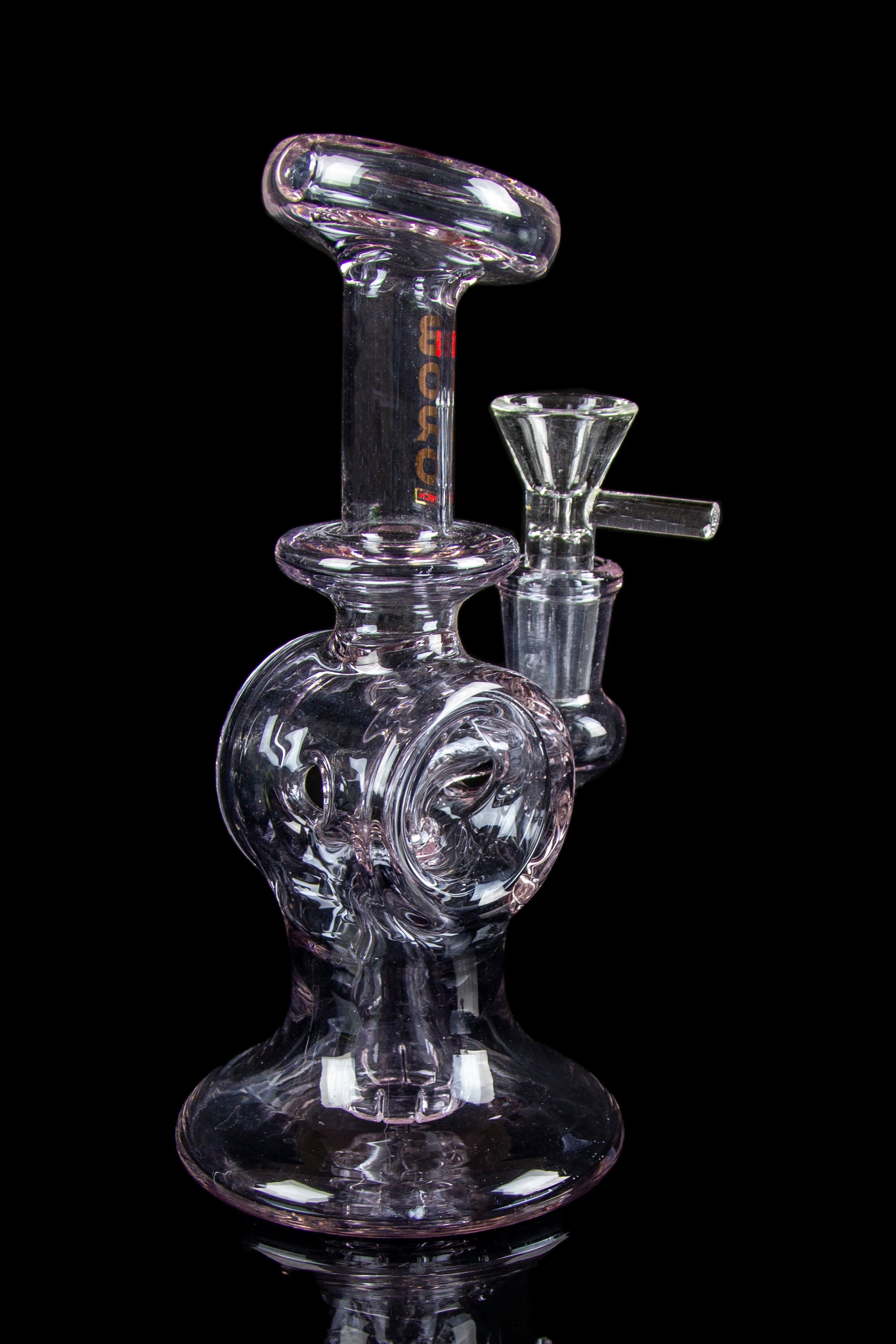 BoroTech Glass Sigrun Mini Barrel Rig - A Stunning Small Pipe