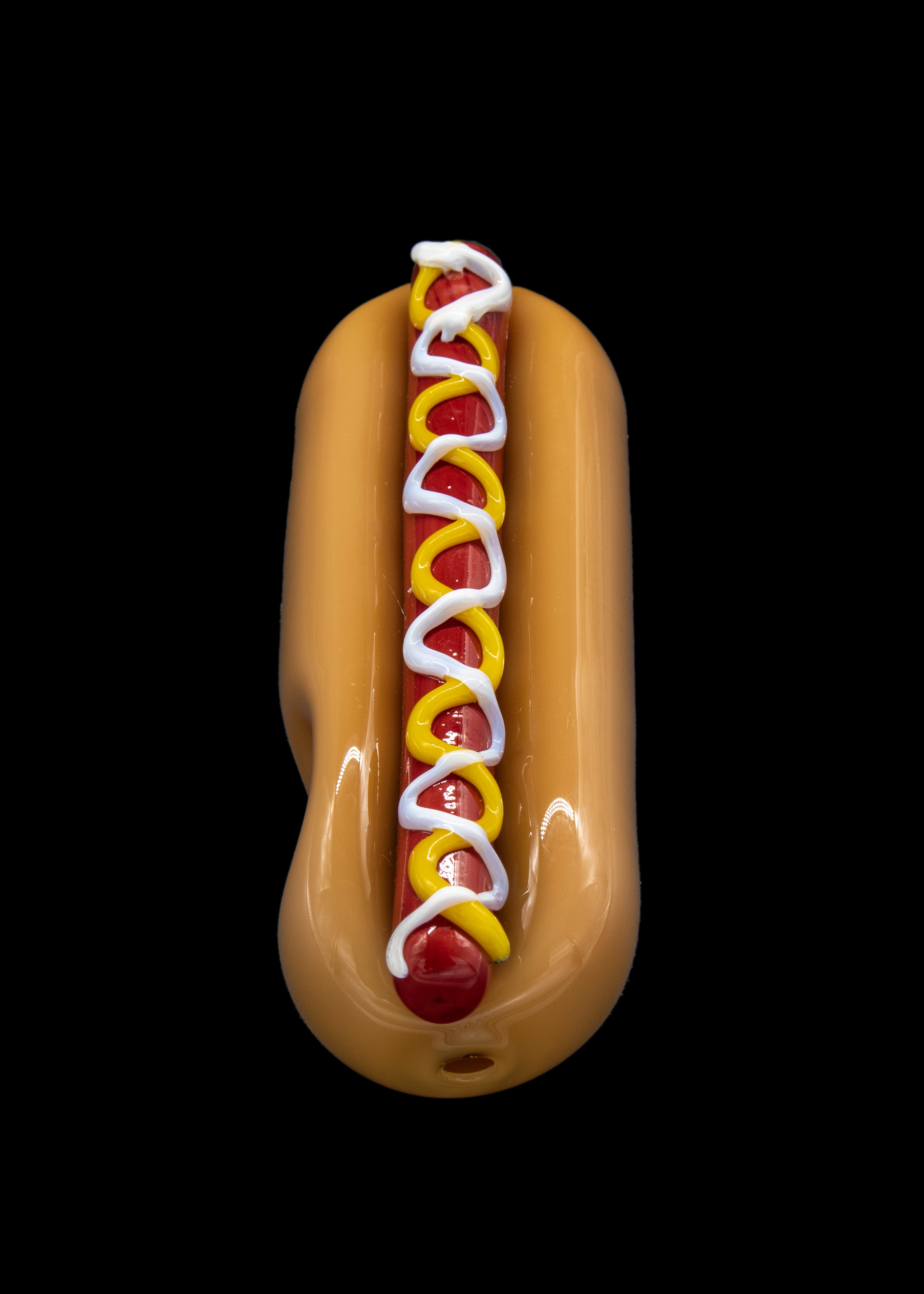 LA Pipes Delicious Hot Dog Hand Pipe