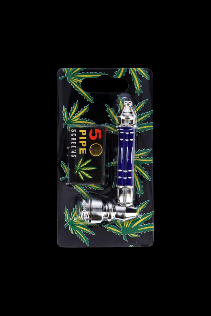Stunning Colored Metal Hand Pipe