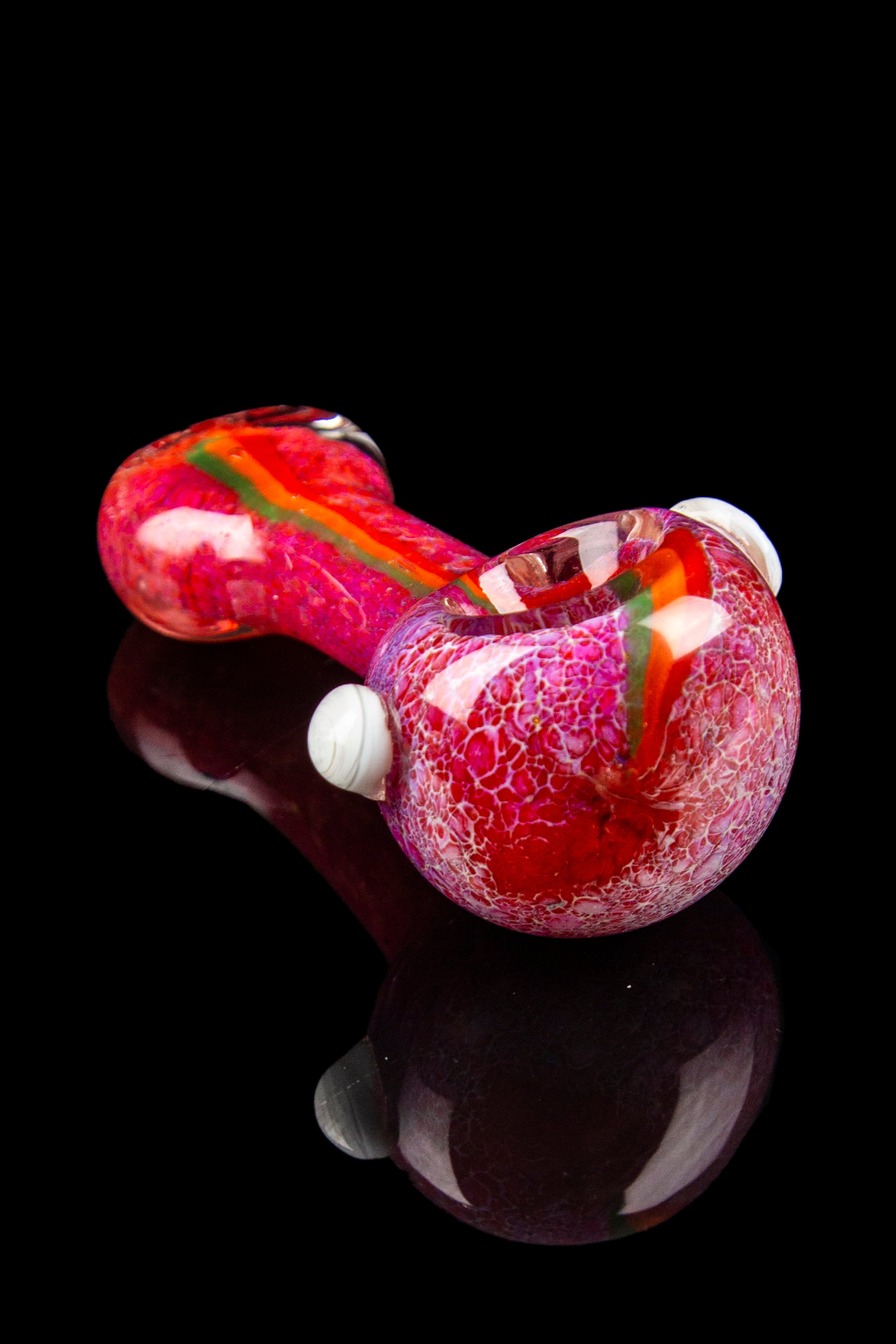 Stunning Striped Frit Hand Pipe