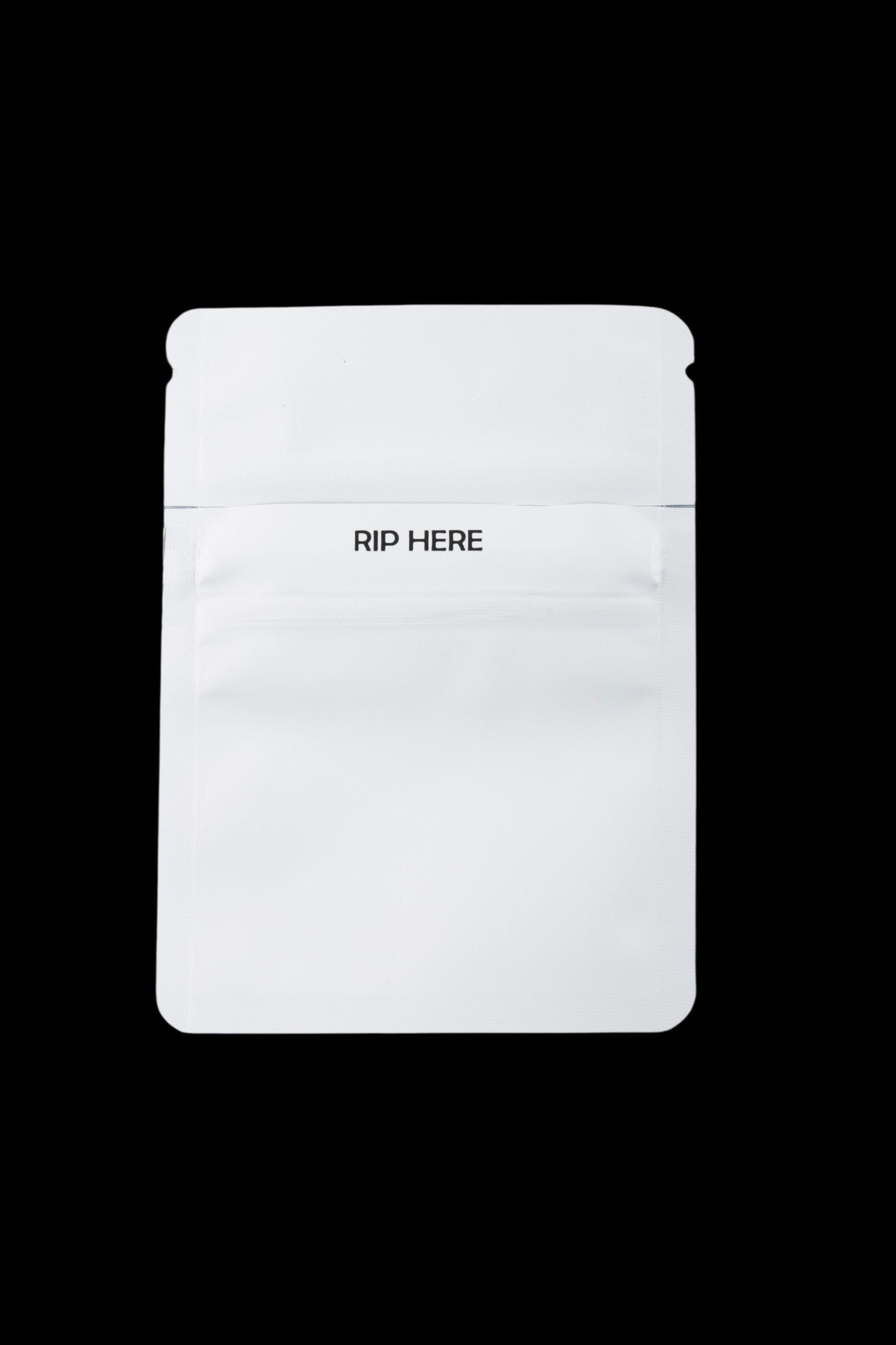 Grip n Rip 1g White Mylar Bags - 2000 Count Pack