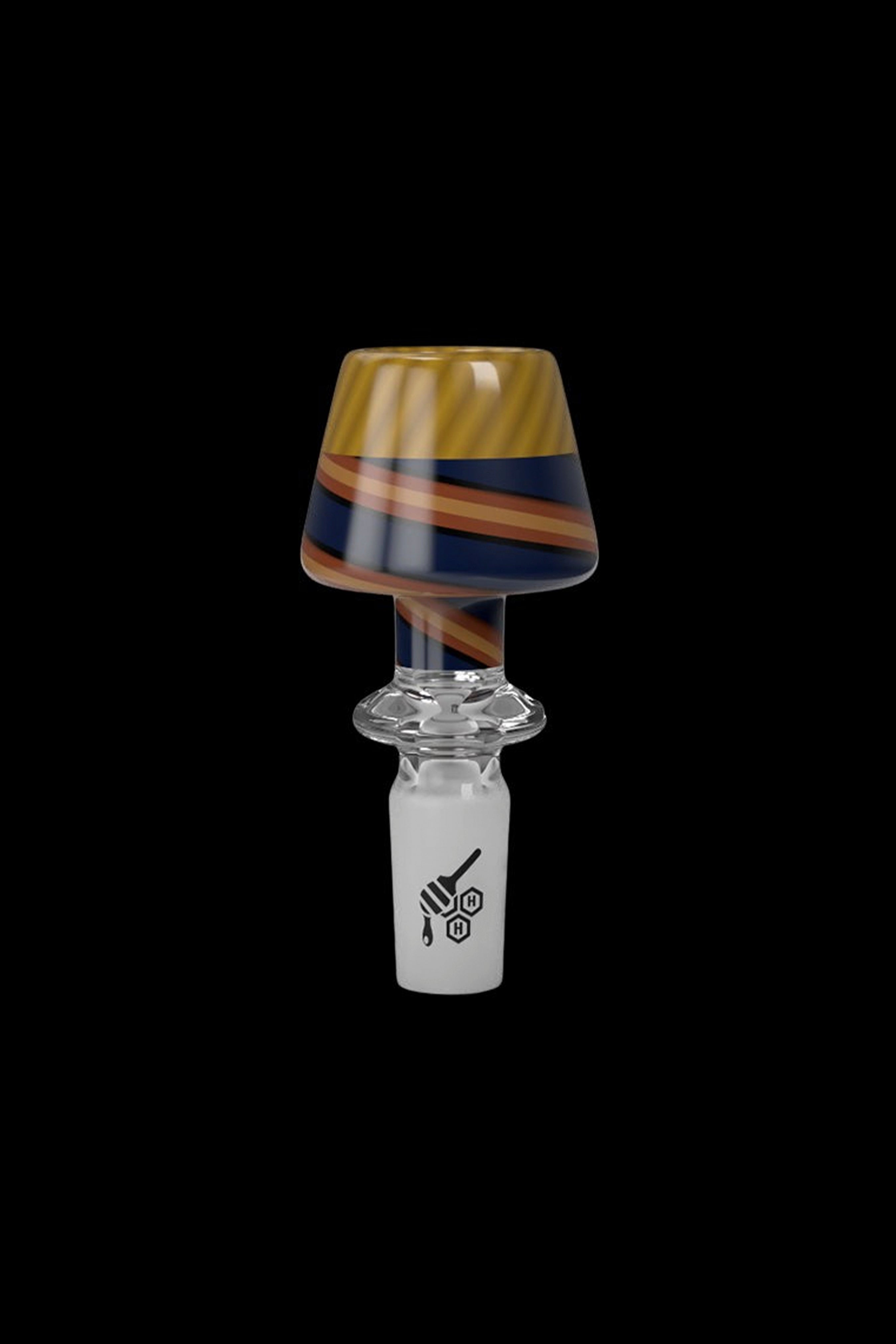 Honeybee Herb Fire Pit Top Whirl Bong Bowl - A Stunning Smoking Accessory