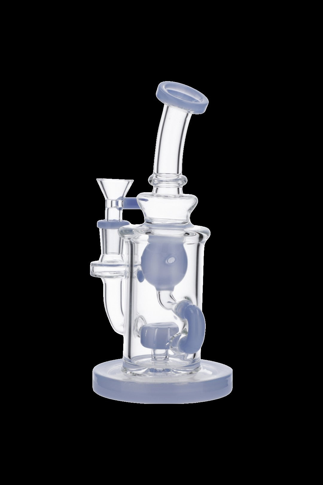 Gorgeous Hourglass Base Water Pipe for Smooth Smoking