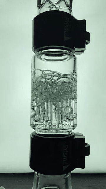 Prism Rasta Triple Stack Modular Bong - The Ultimate Smoking Companion