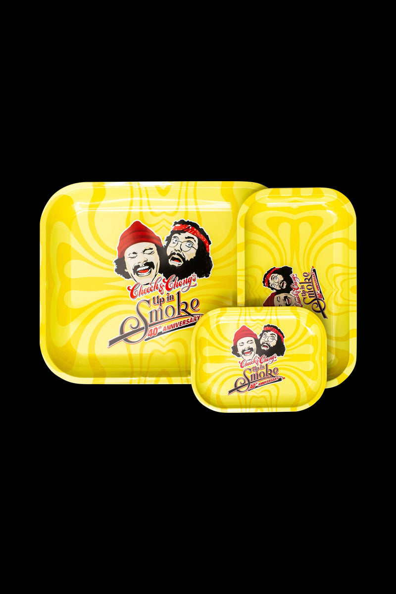 Cheech & Chong 40th Anniversary Limited Edition Yellow Rolling Tray