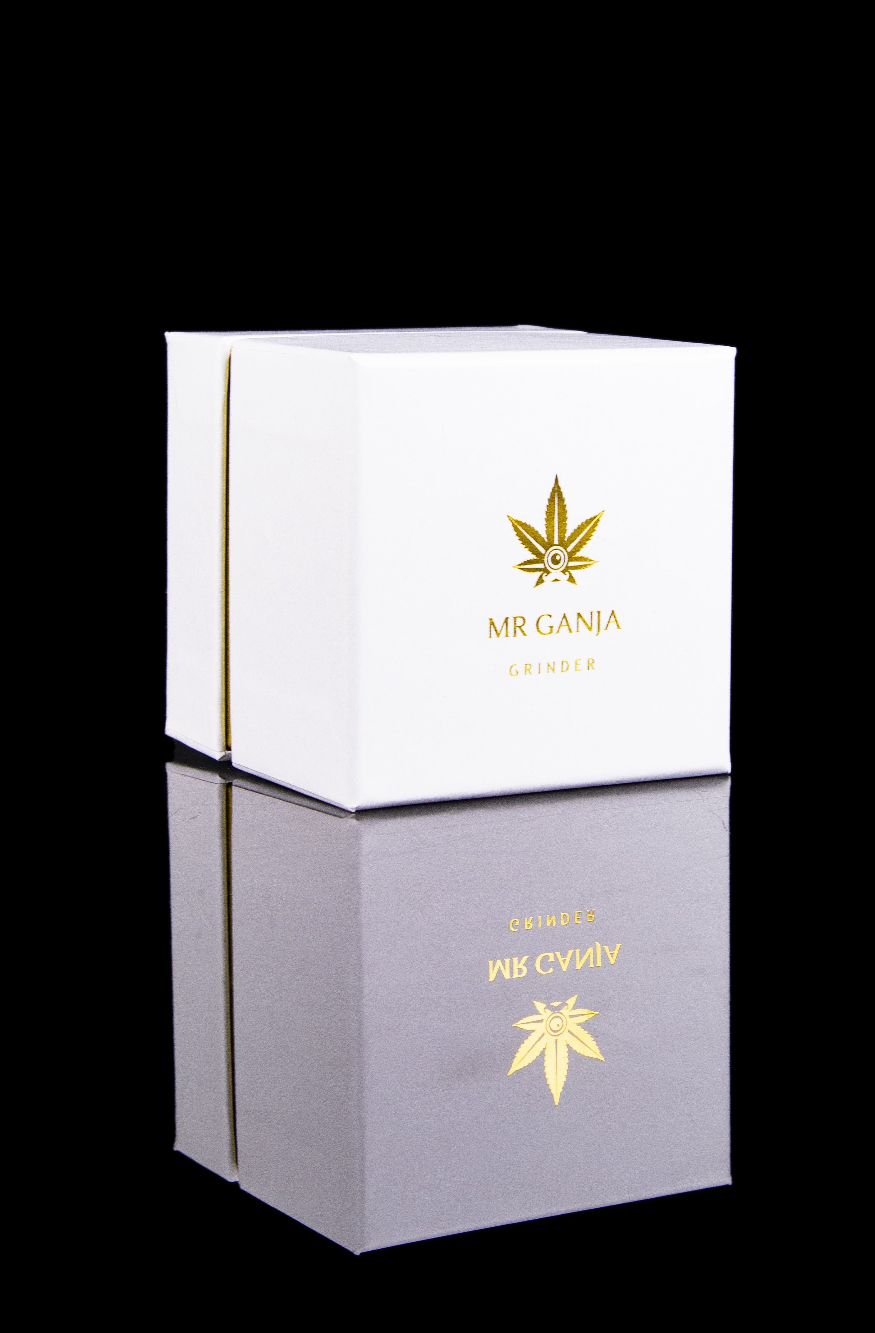Mr. Ganja's Luxurious Gold 4-Piece Herb Grinder
