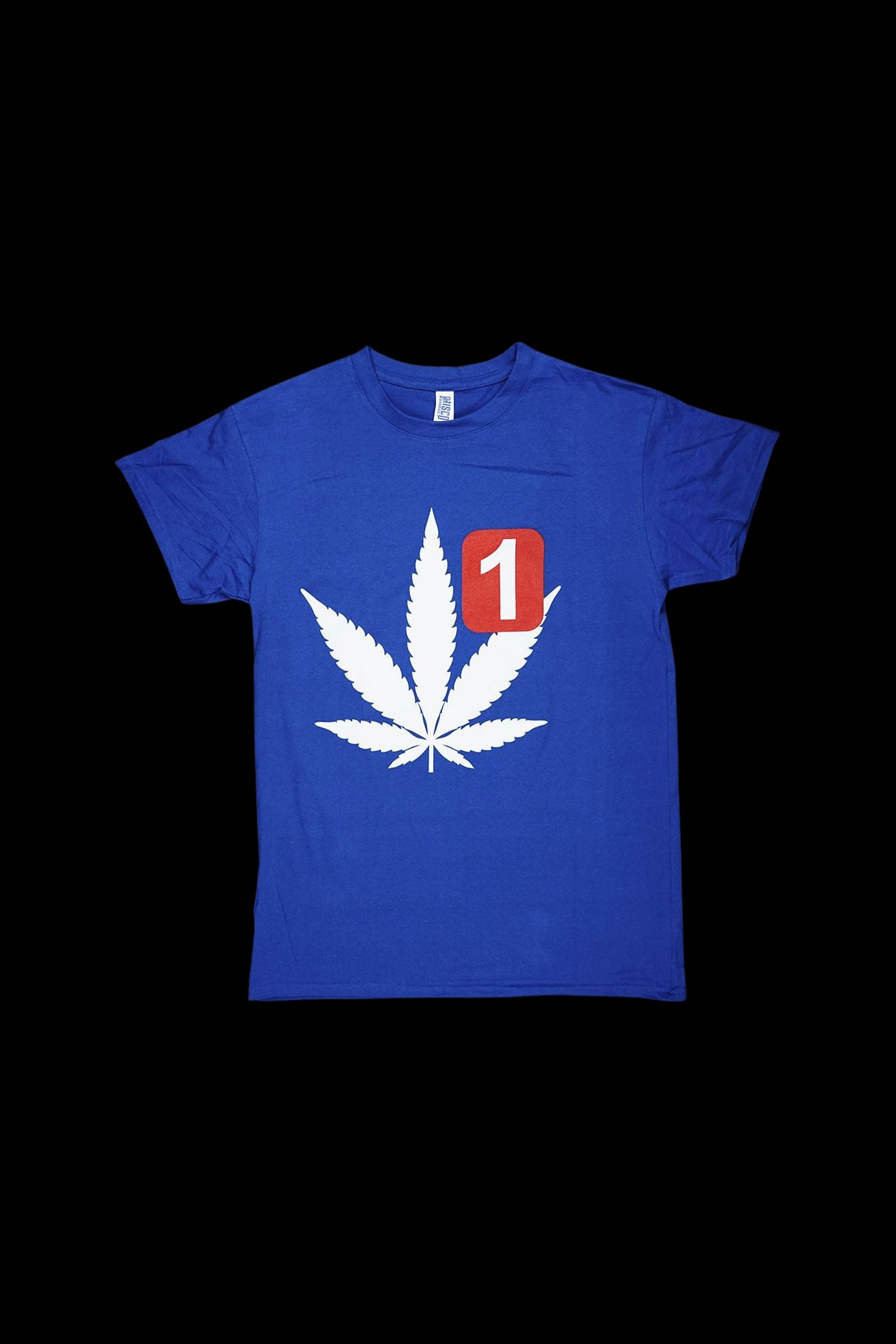 Brisco Brands' Stunning Hemp Leaf Unisex T-Shirt
