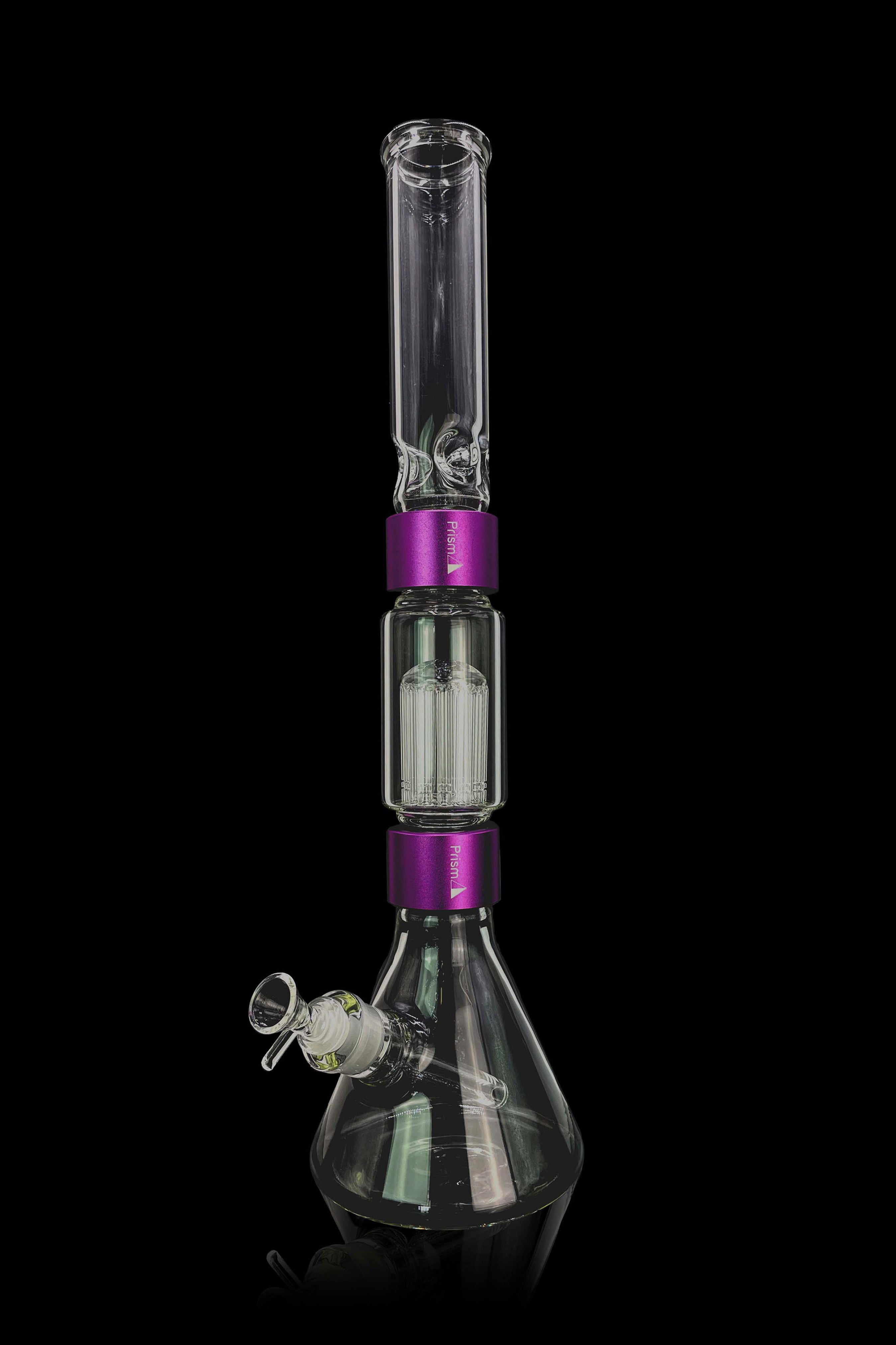 Prism Halo Beaker Double Stack: The Ultimate Travel-Friendly Bong