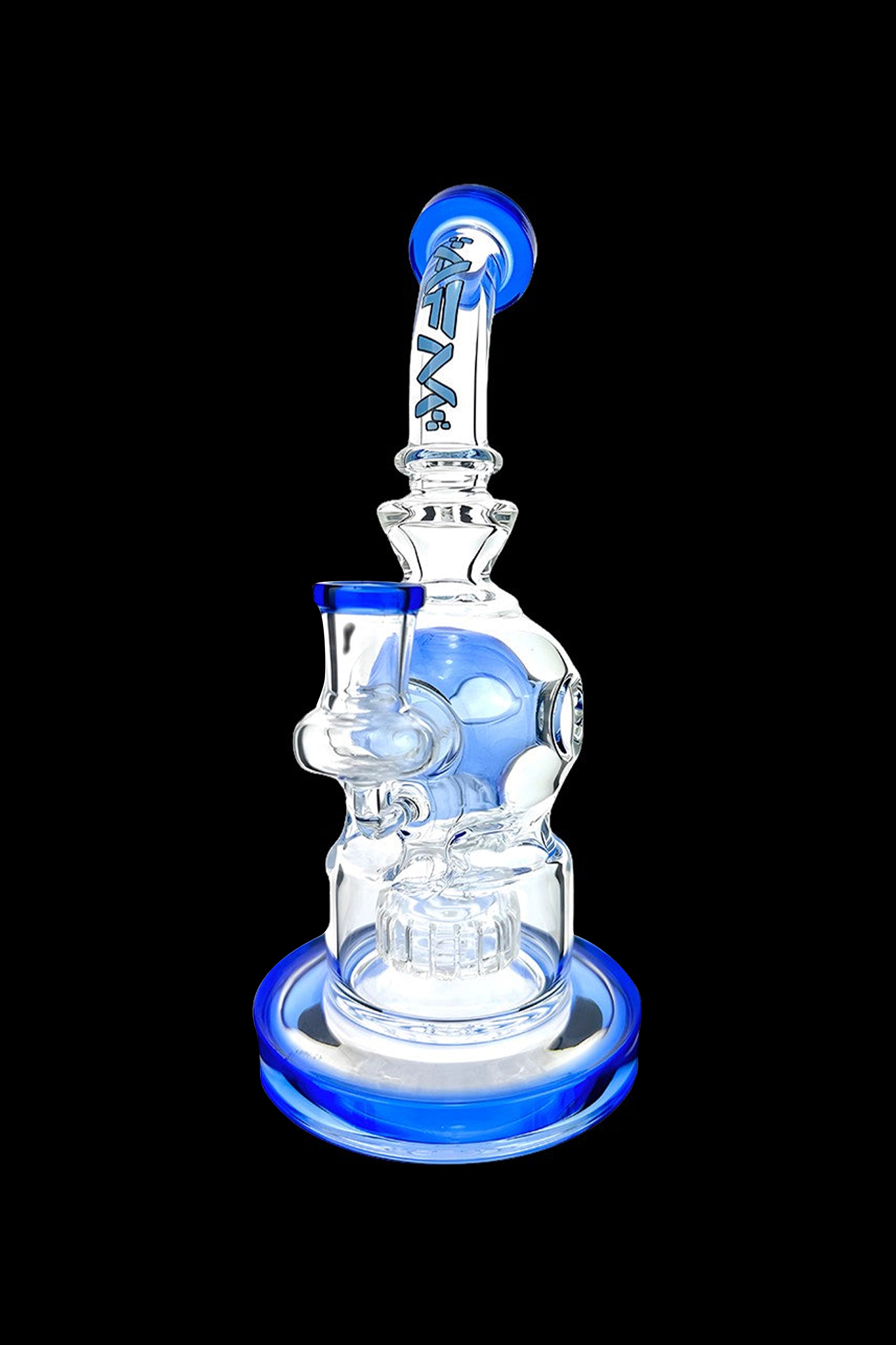 AFM Swiss Glass Shower-Head Perc Glass Water Pipe: A Dabbing Delight