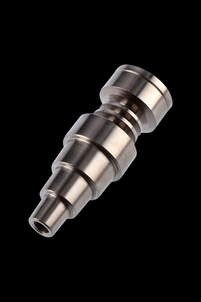 Domeless 6-in-1 Spiral Titanium Nail - Fits Male and Female Joints