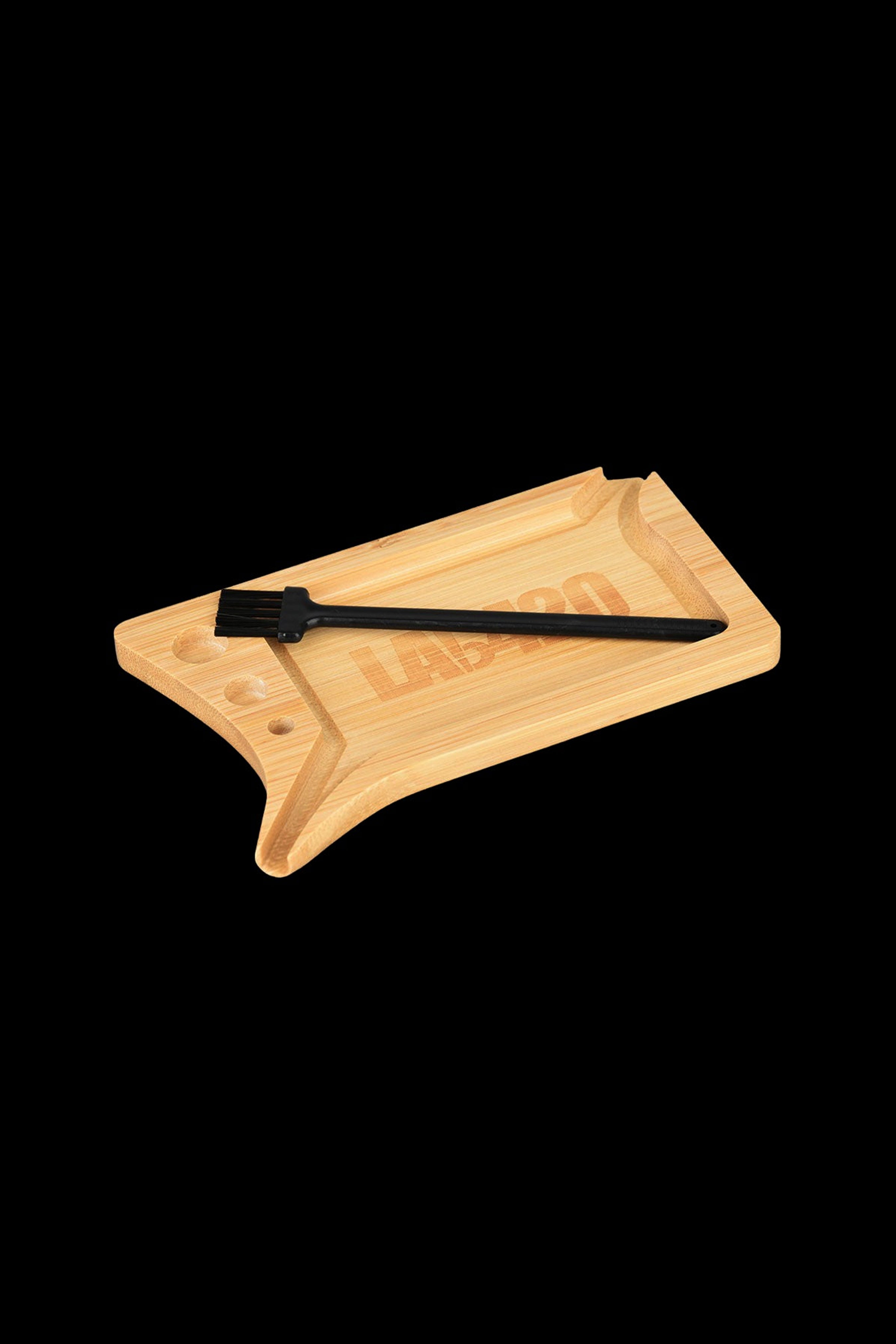 LAb420 Ultra-Portable Rolling Tray with Convenient Tray Brush