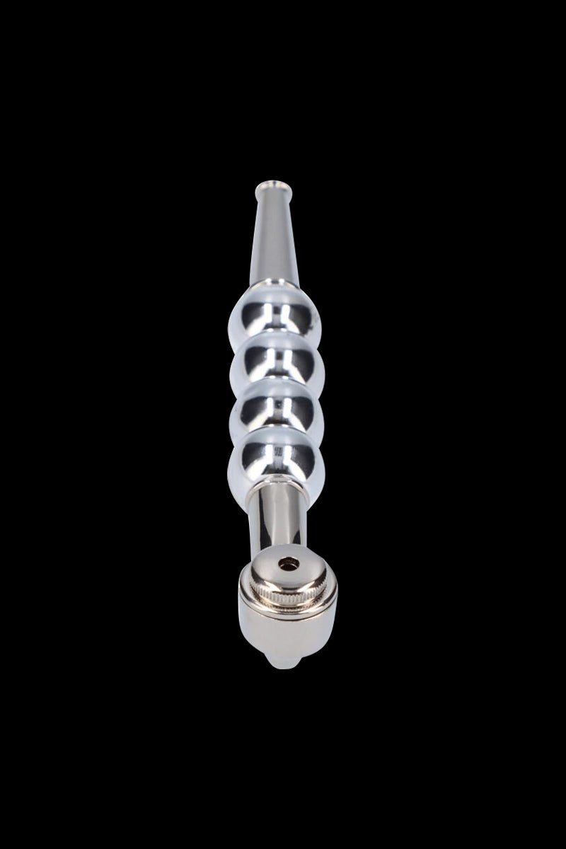 Stylish Curvy Mid-Section Metal Hand Pipe