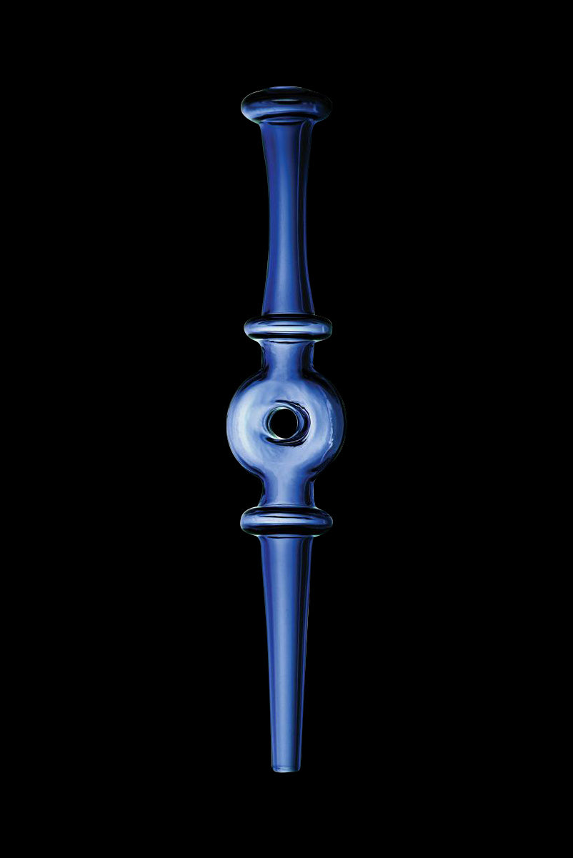 Colorful Glass Donut Vapor Straw - The Ultimate On - the - Go Nectar Collector