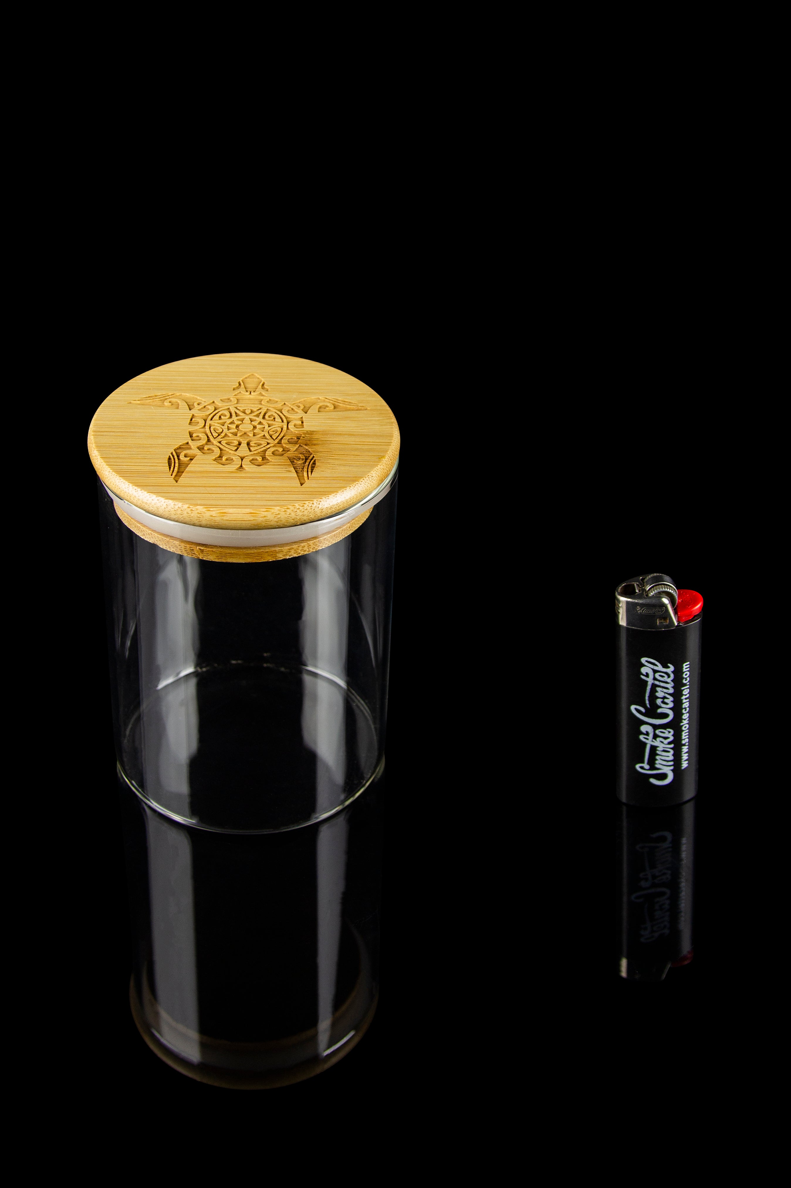 Hakuna Supply Premium Bamboo Stash Jar - Style and Function Combined