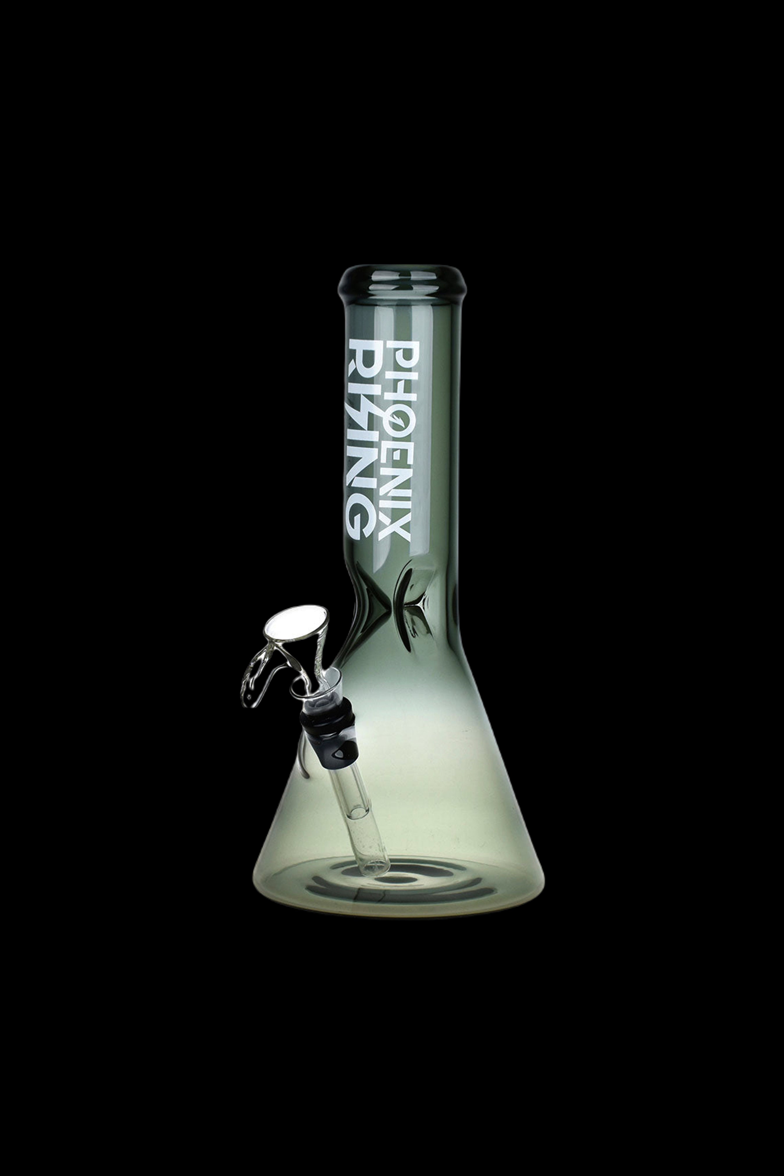 Phoenix Rising Full Color Glass Beaker Water Pipe - A Stunning Smoking Companion