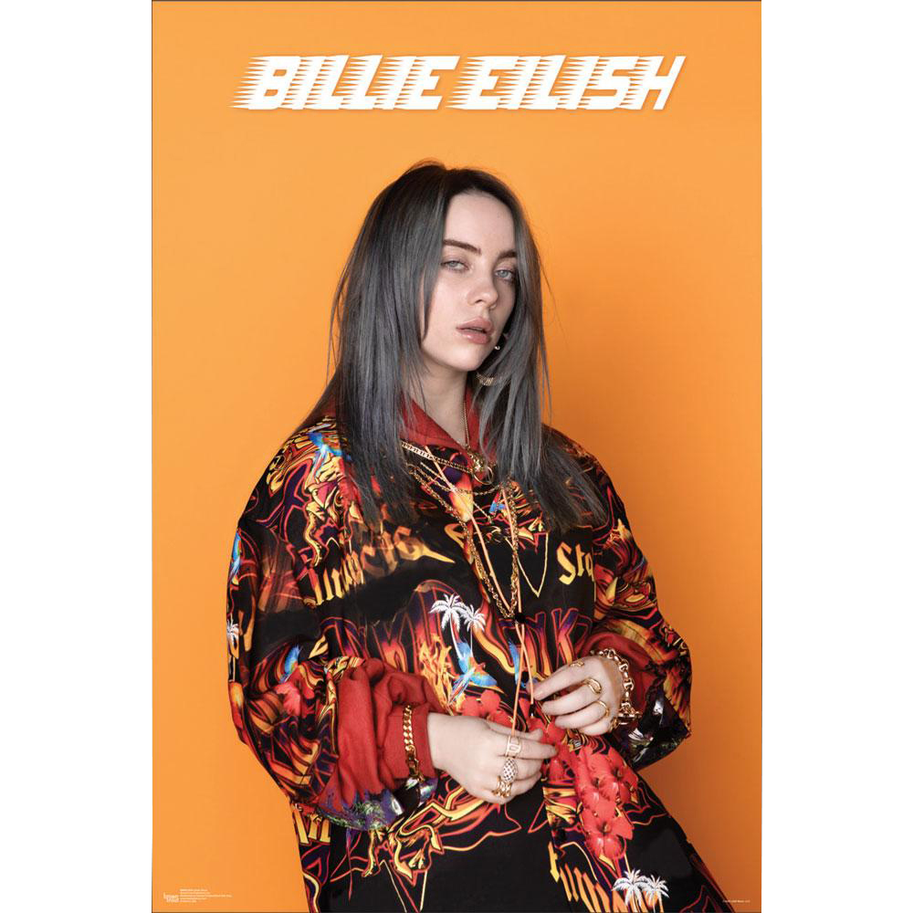 Stunning Billie Eilish Photo Poster - A Must-Have for Fans!