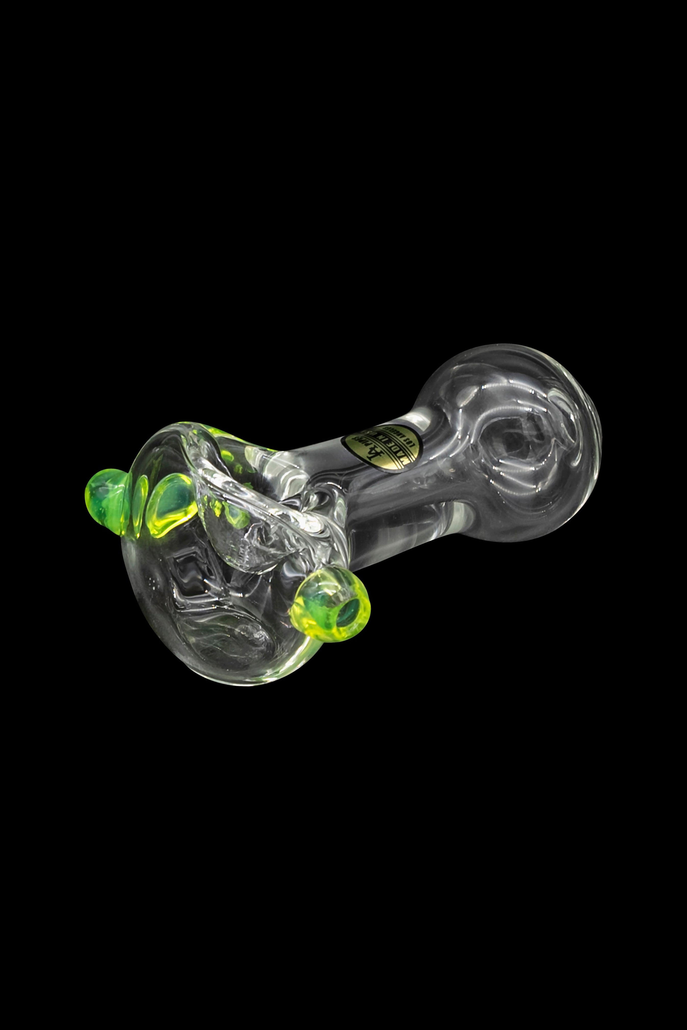 LA Pipes Stunning Thick Glass Spoon Pipe
