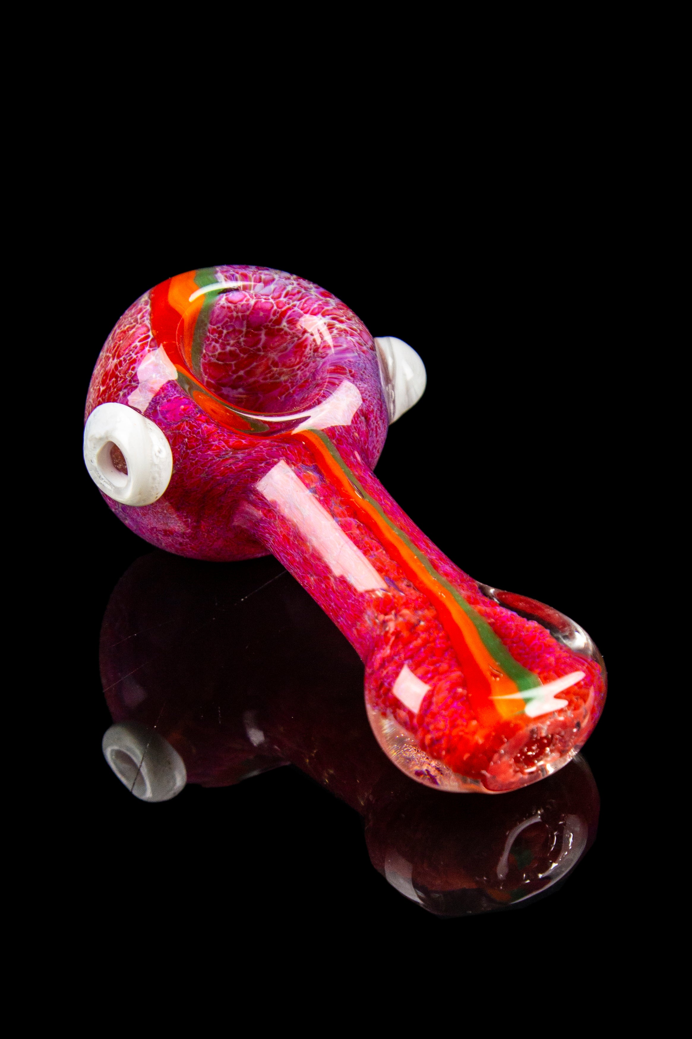 Stunning Striped Frit Hand Pipe