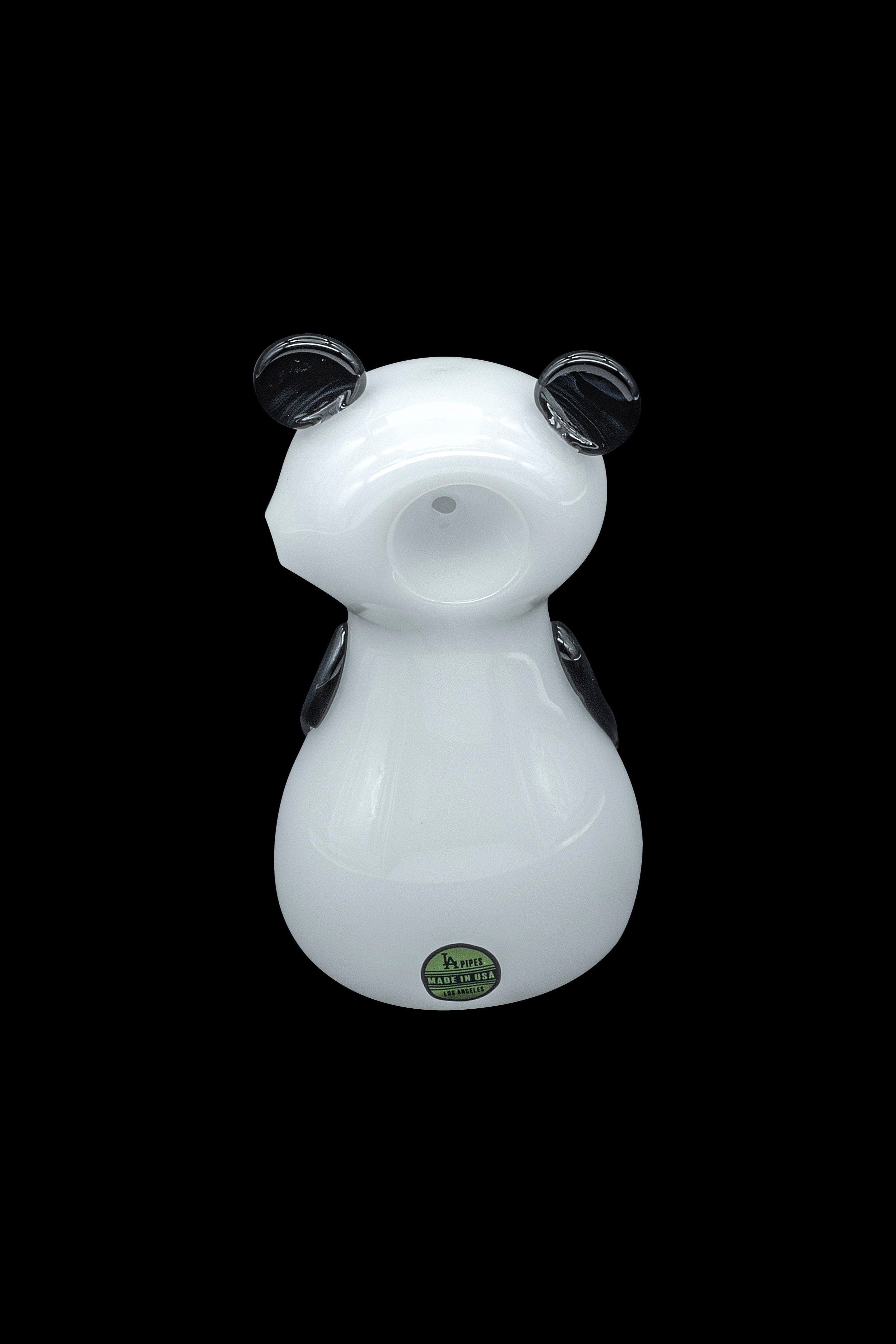 LA Pipes Adorable Bored Panda Glass Pipe