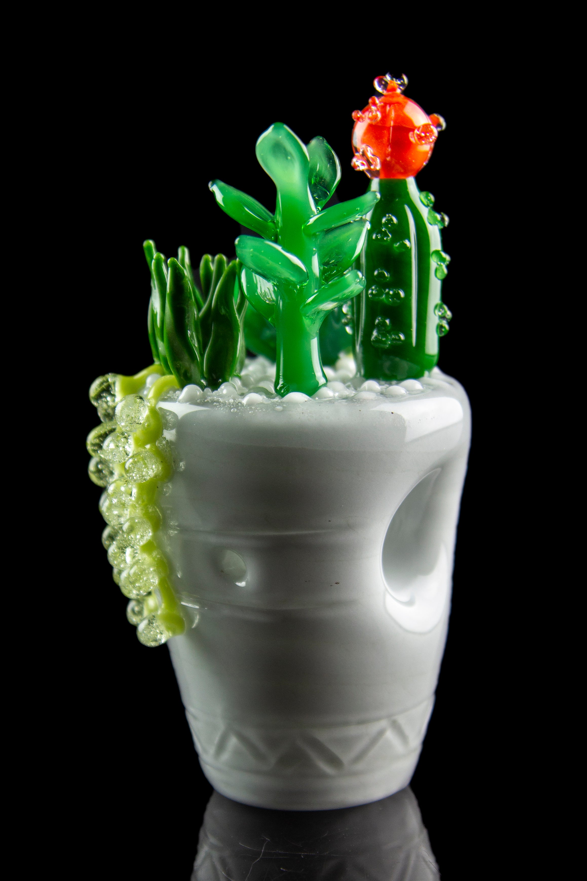 Empire Glassworks Stunning Succulents Hand Pipe