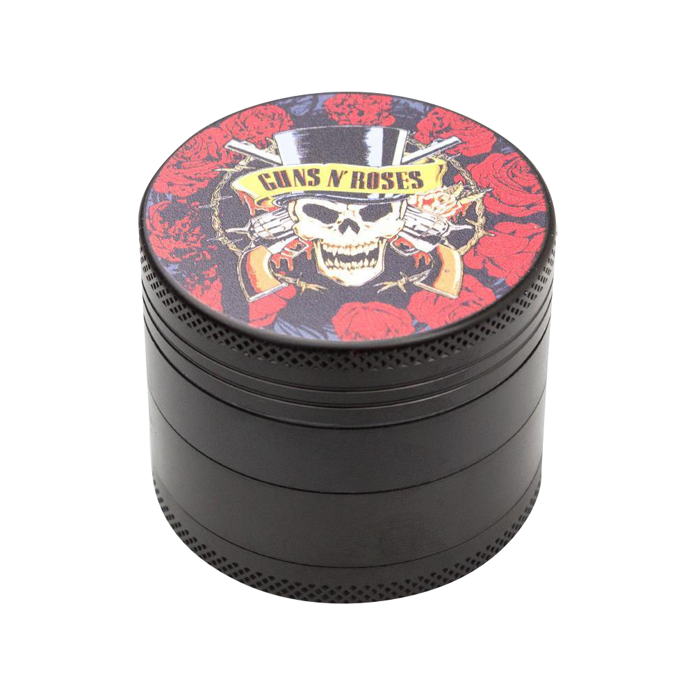 Guns N' Roses Skulls & Pistols Premium 4-Piece Herb Grinder