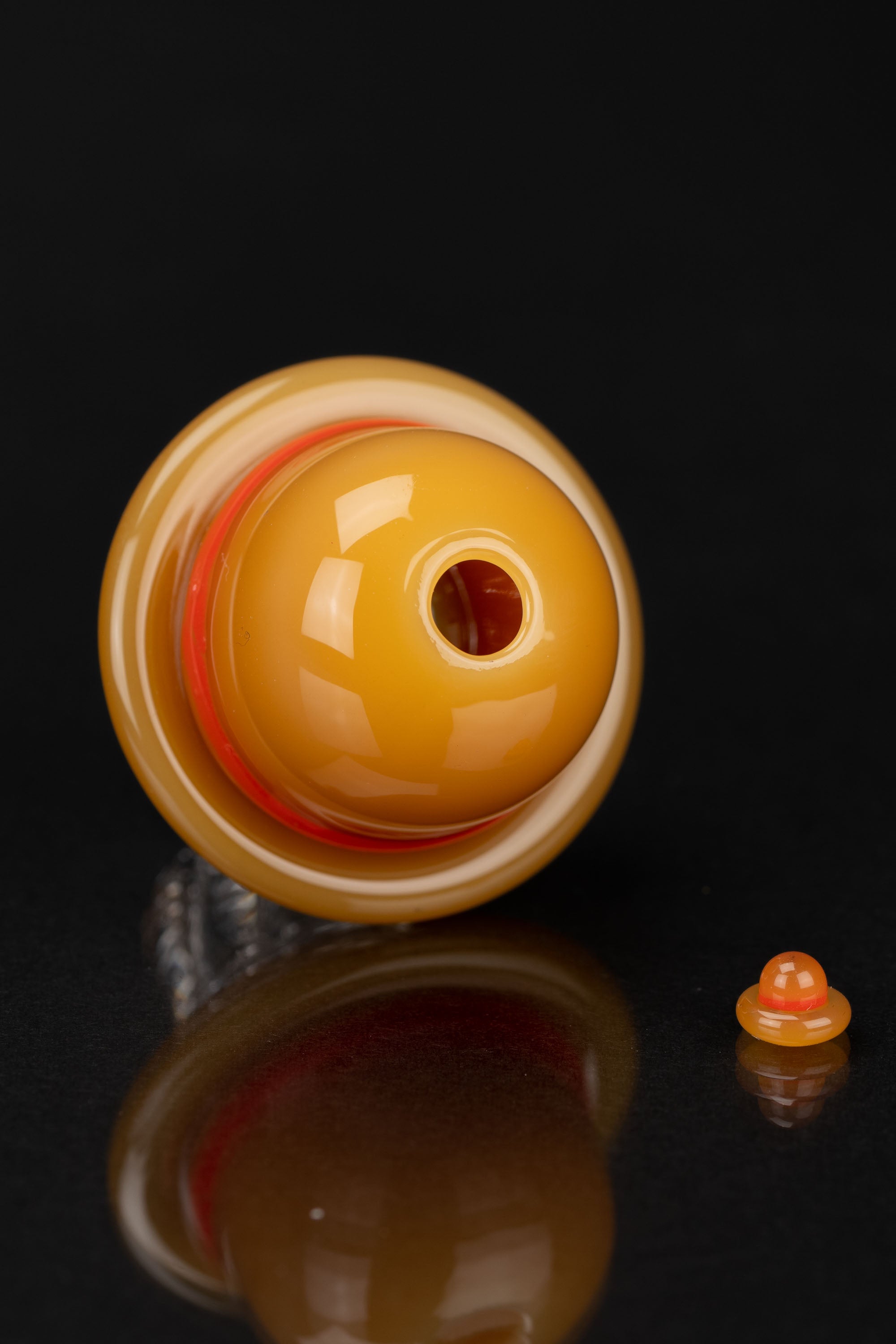 Empire Glassworks Exquisite Hat Spinner Carb Cap