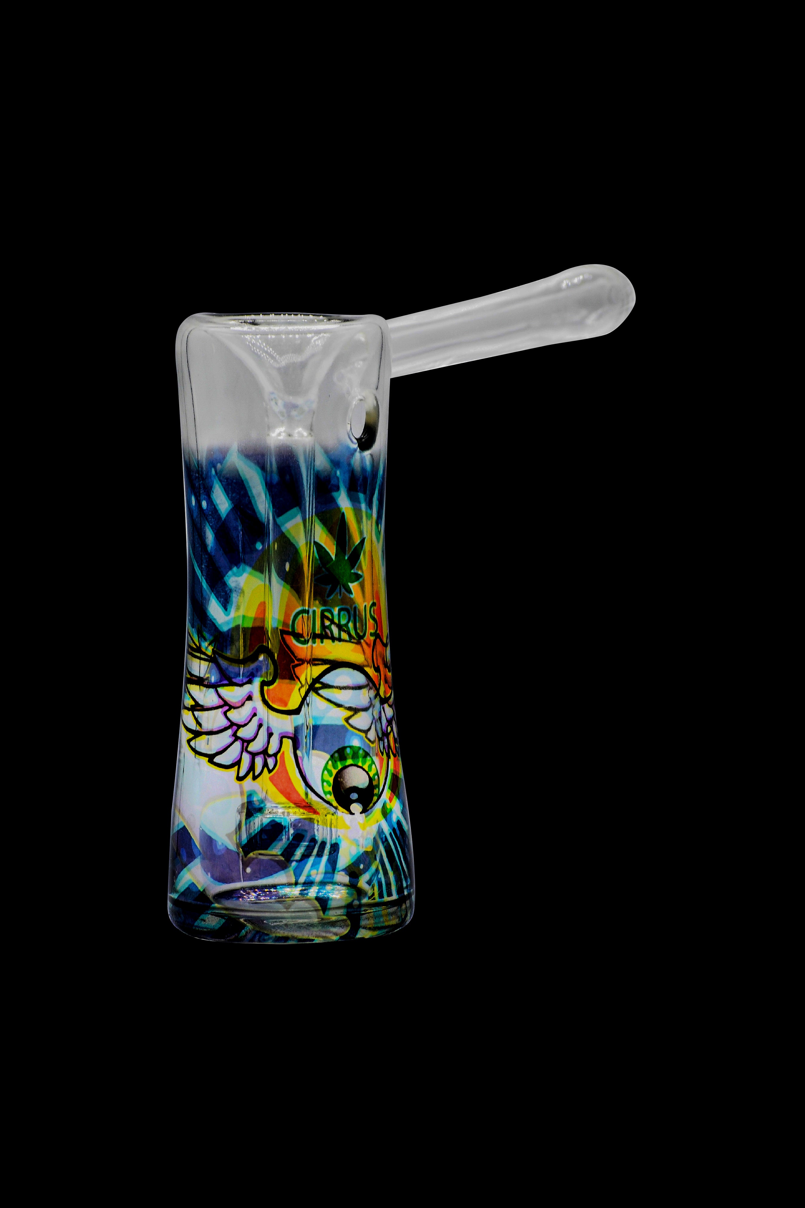Cirrus Glass Bubble - Stunning Handheld Bubbler