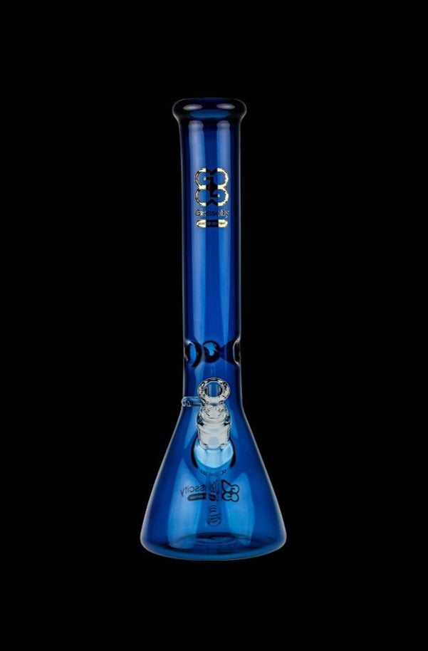 Grasscity's Stunning Limited Edition Cobalt Blue Beaker Ice Bong - Grab Yours Now!