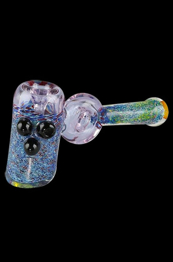 Exquisite Heavy Worked Hammer Bubbler Pipe