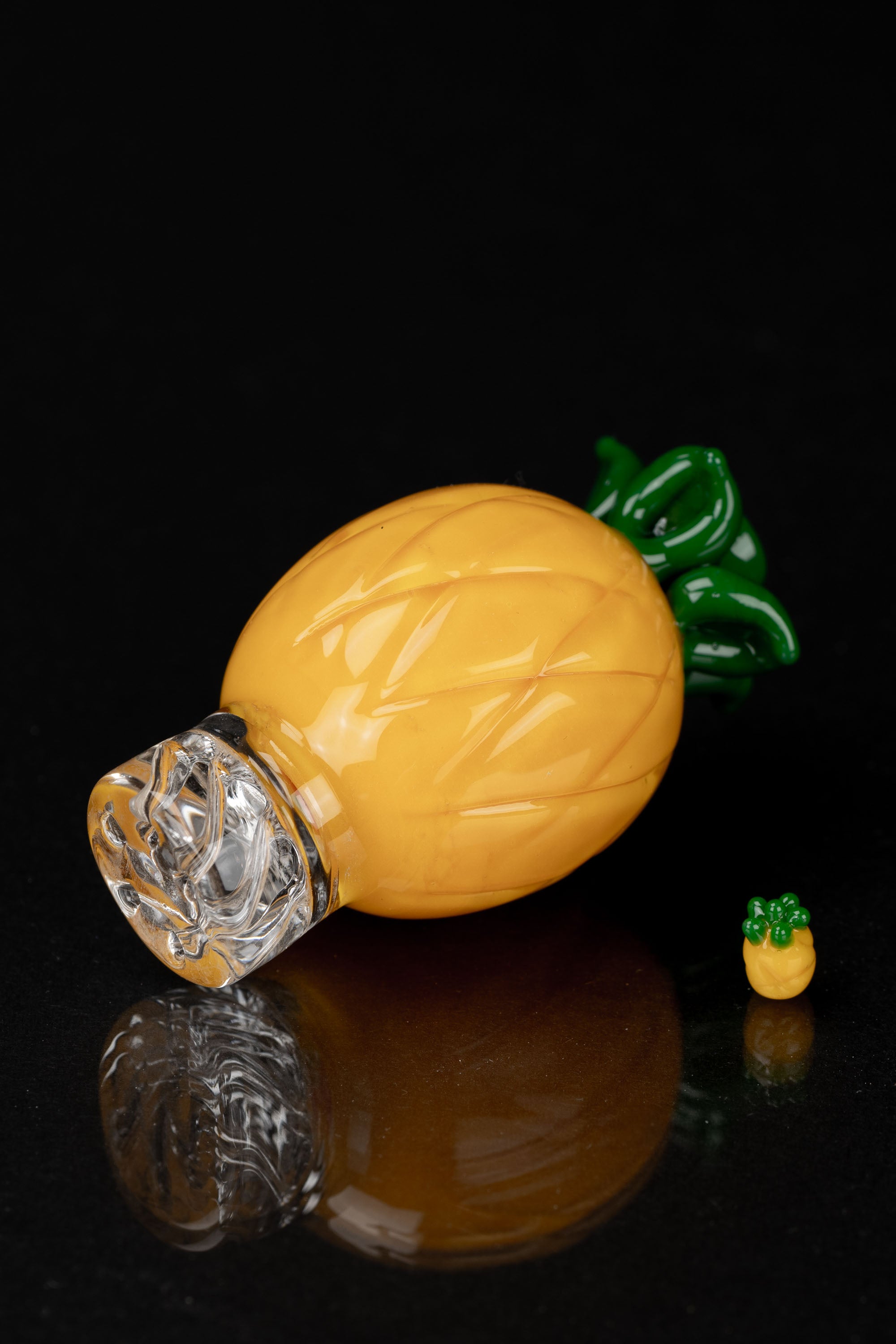 Empire Glassworks Exquisite Pineapple Spinner Carb Cap - A Must - Have Smoking Accessory