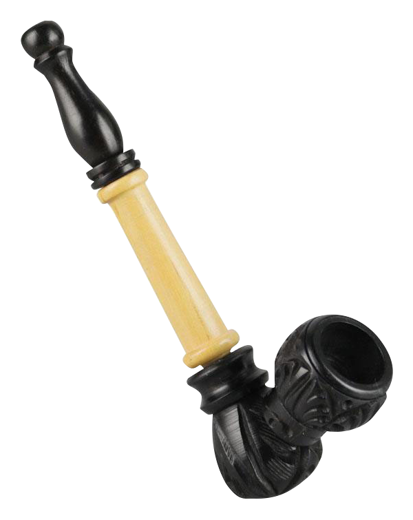 Exquisite Multi - Wood Carved Sherlock Pipe