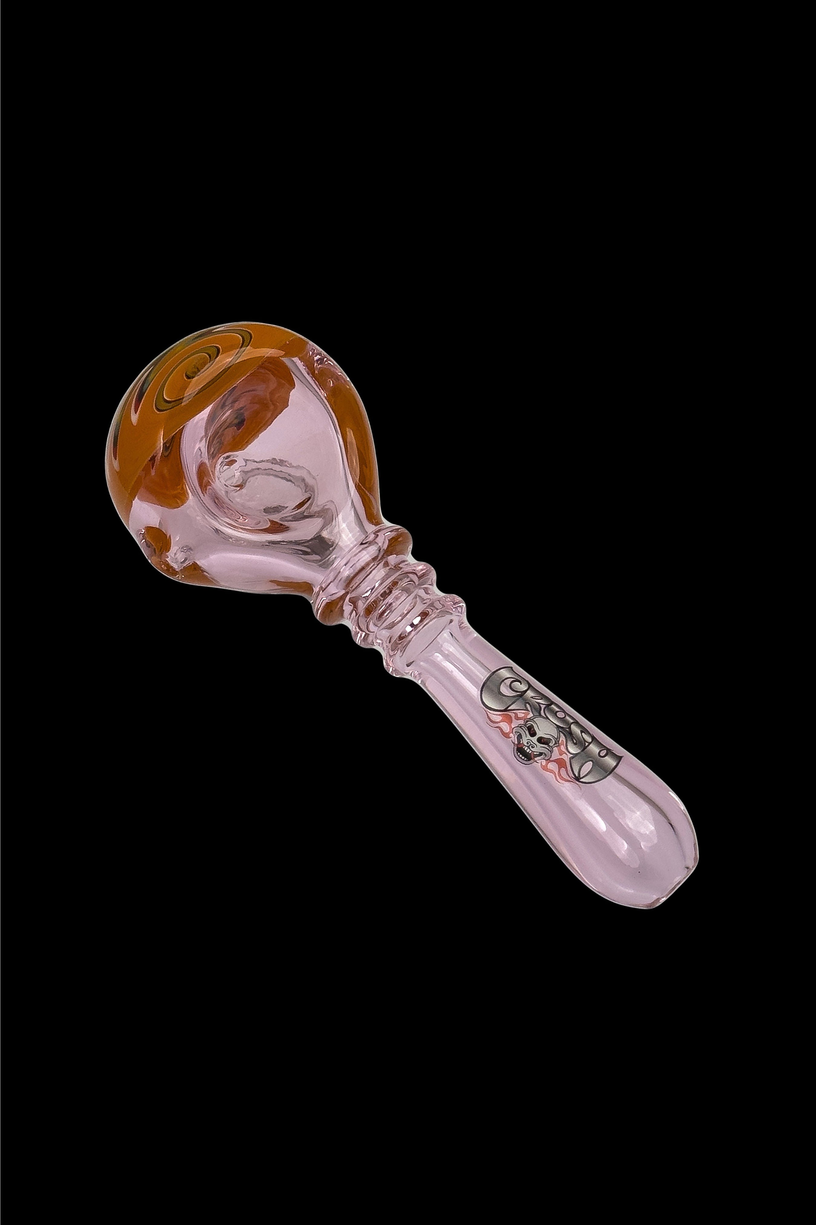 Crush Triple Ring Neck Wig Wag Head Pipe: A Stunning Smoking Marvel