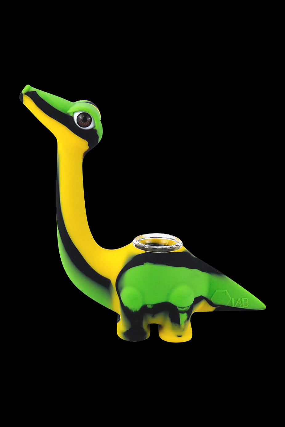 Awesome Dinosaur Silicone Hand Pipe with Glass Bowl
