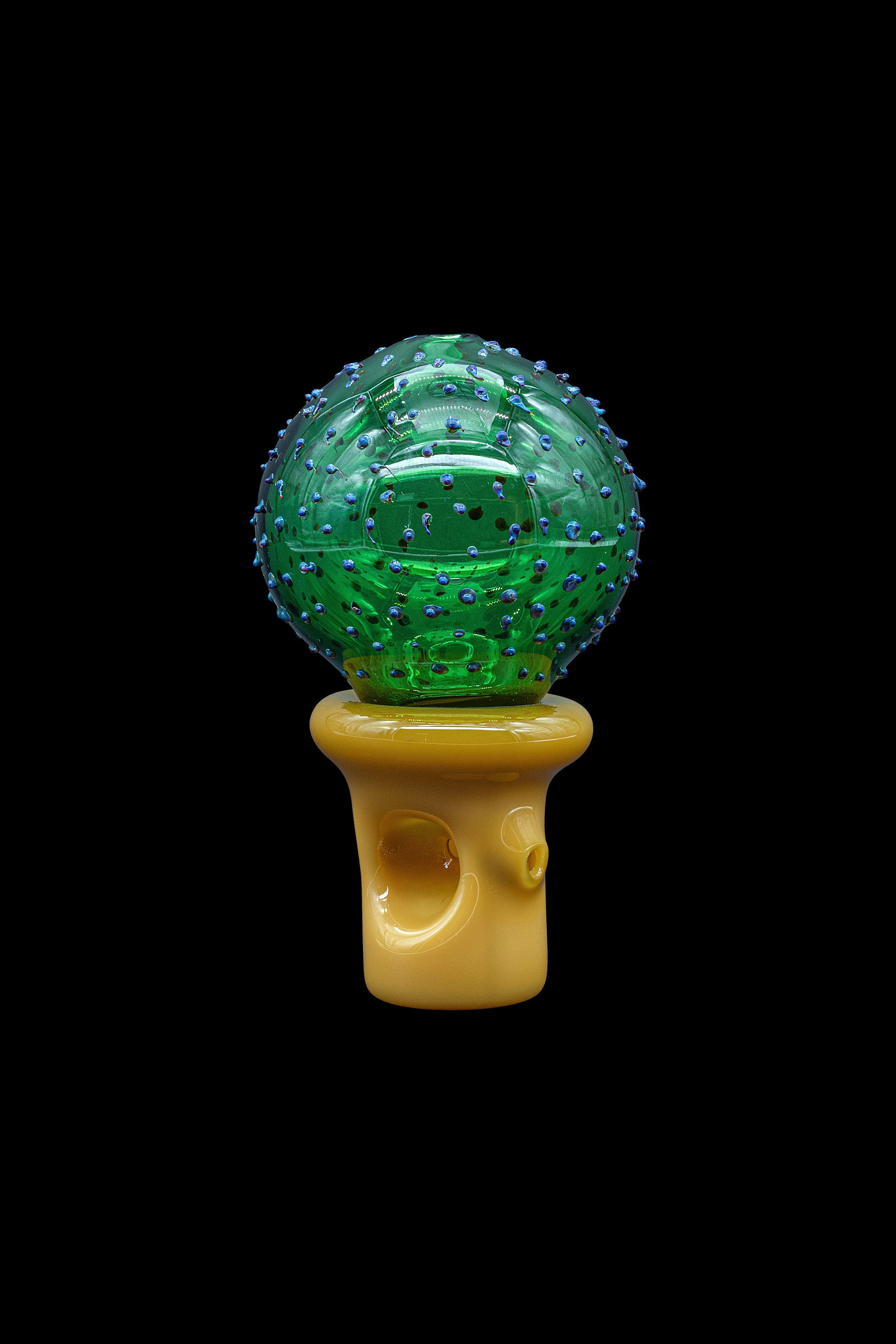 LA Pipes Peyote Cactus Glass Pipe - A Trippy Smoking Experience