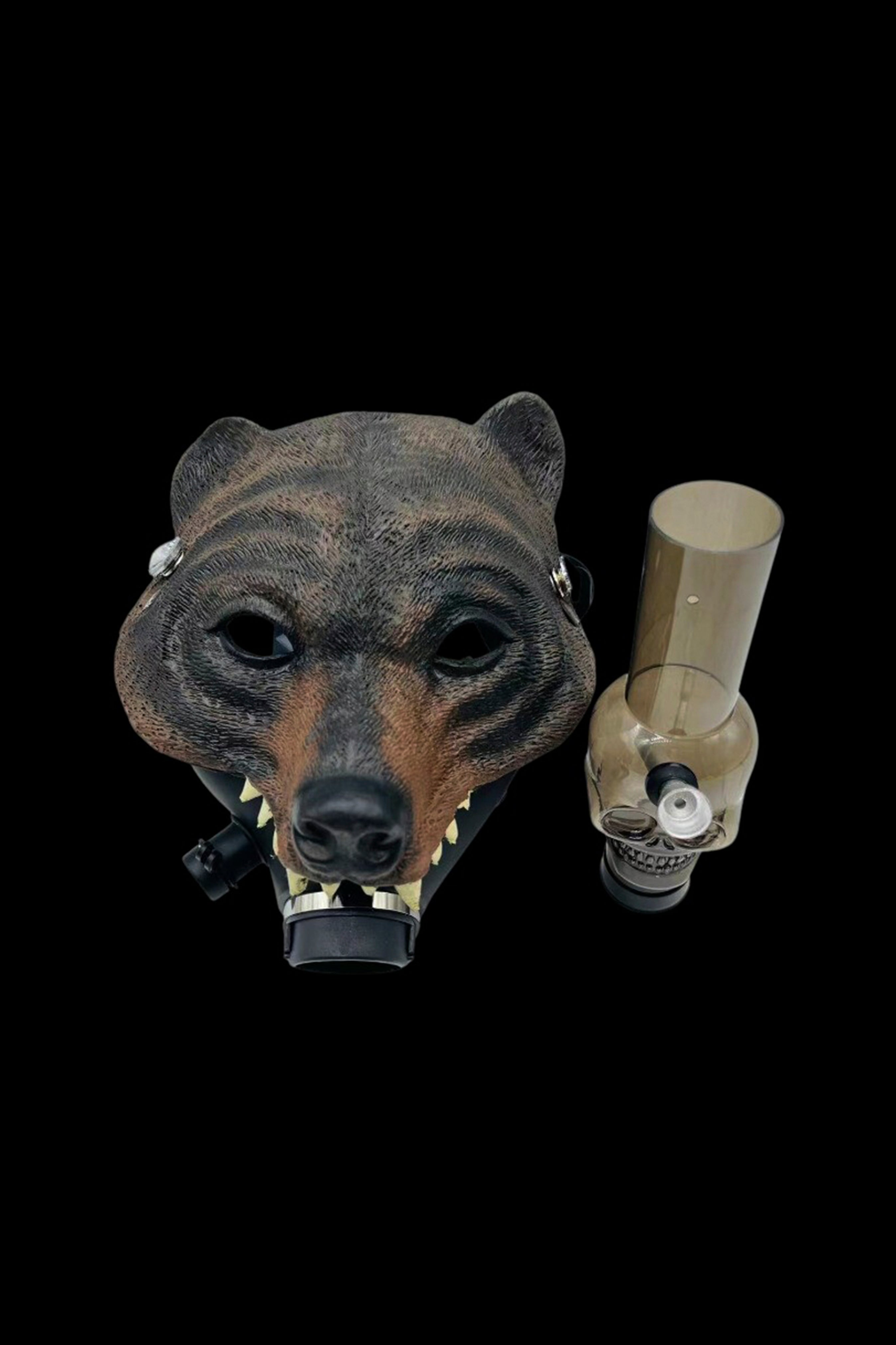 Cloud 8 Spooky Halloween Gas Mask Bong