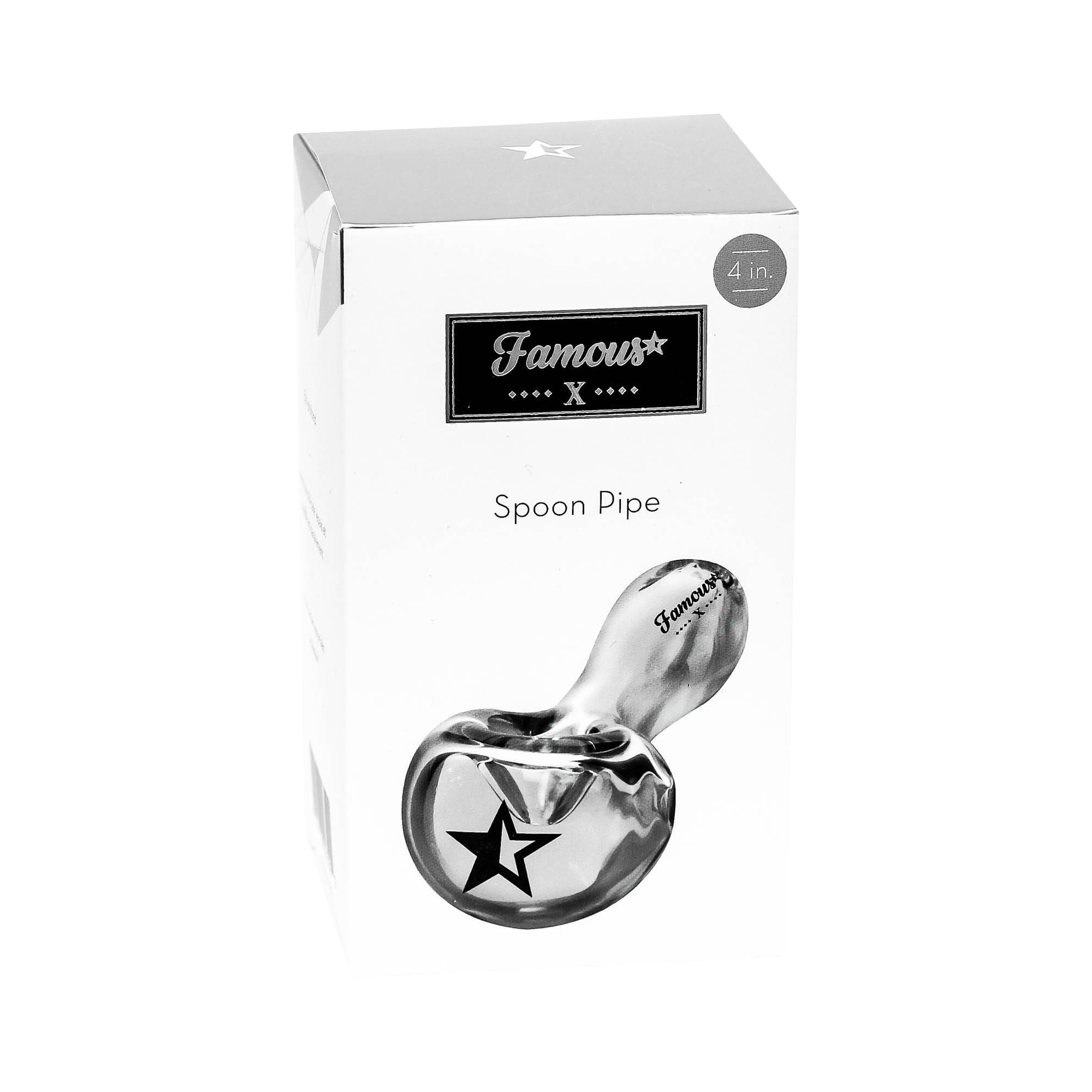 Famous X Premium Spoon Hand Pipe - Your On - the - Go Smoking Essential