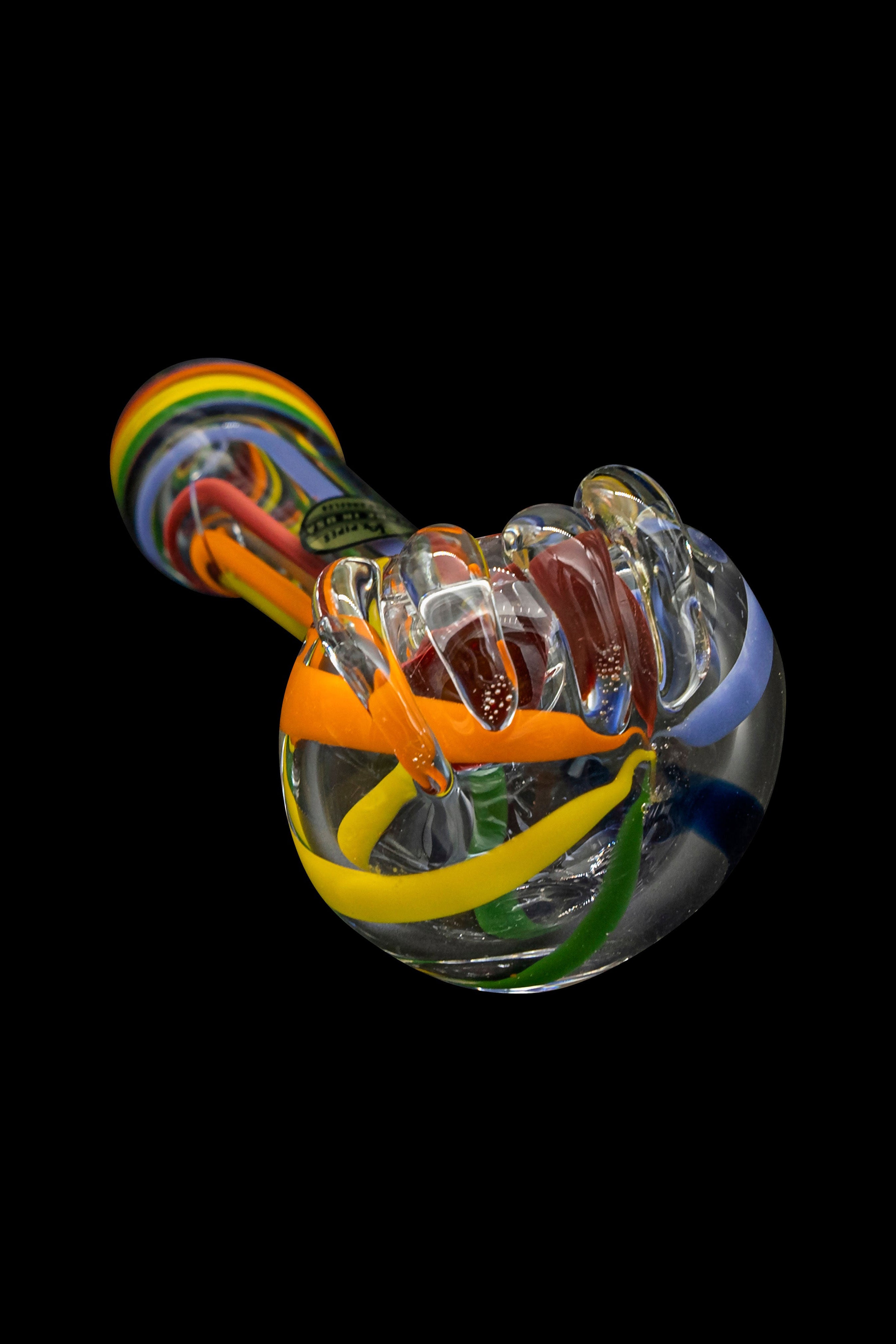 LA Pipes Stunning Rainbow Spoon Pipe