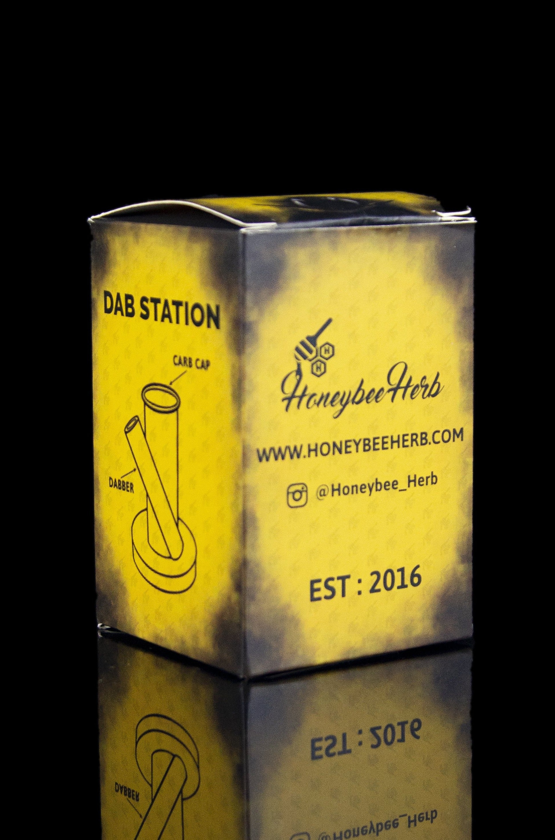 Honeybee Herb Premium Glass Dabber Stand - A Must-Have for Dab Enthusiasts