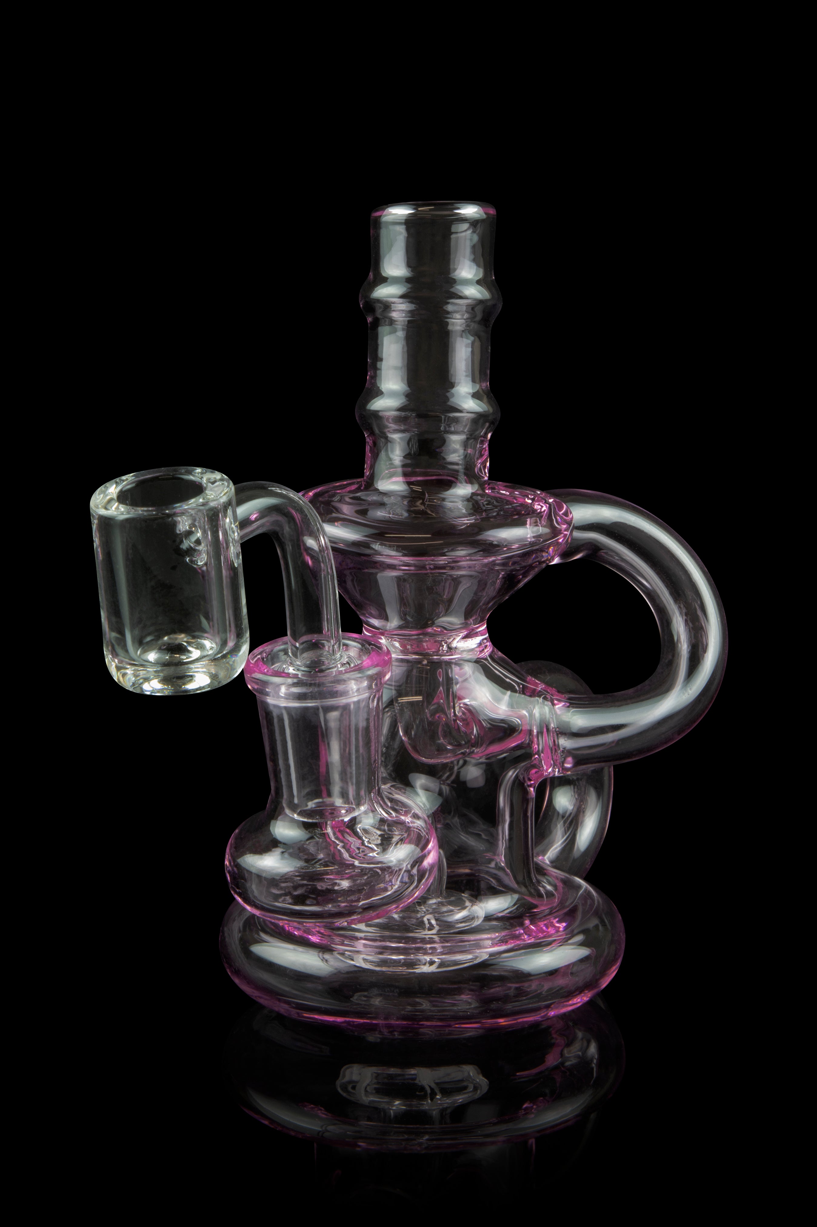 Compact Mini Travel Recycler Dab Rig - Your Adventure Companion