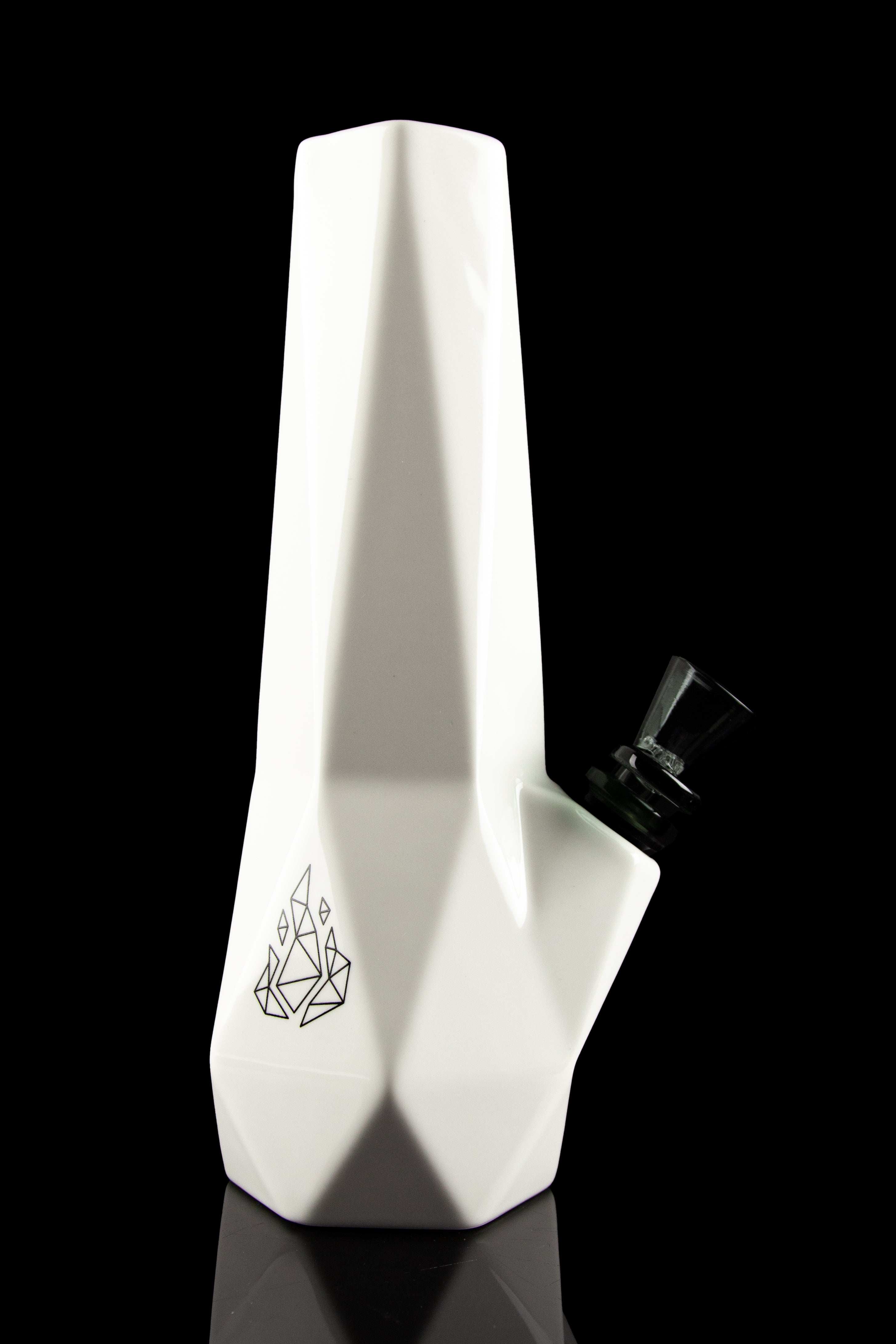 BRNT Designs Stunning Ceramic Hexagon Water Pipe