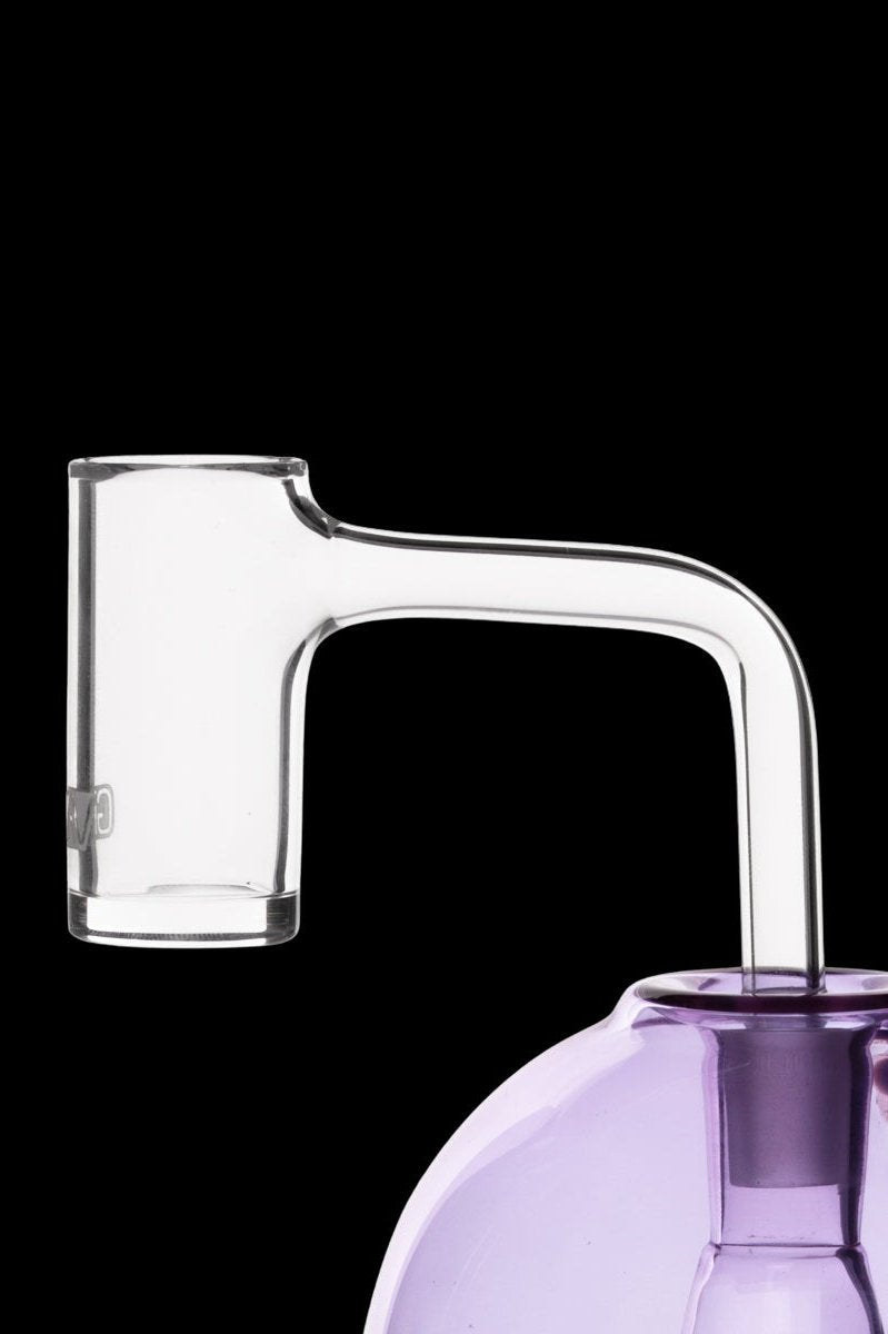 GRAV 14.5mm 90° Premium Seamless Long Neck Quartz Banger for Superior Dabbing