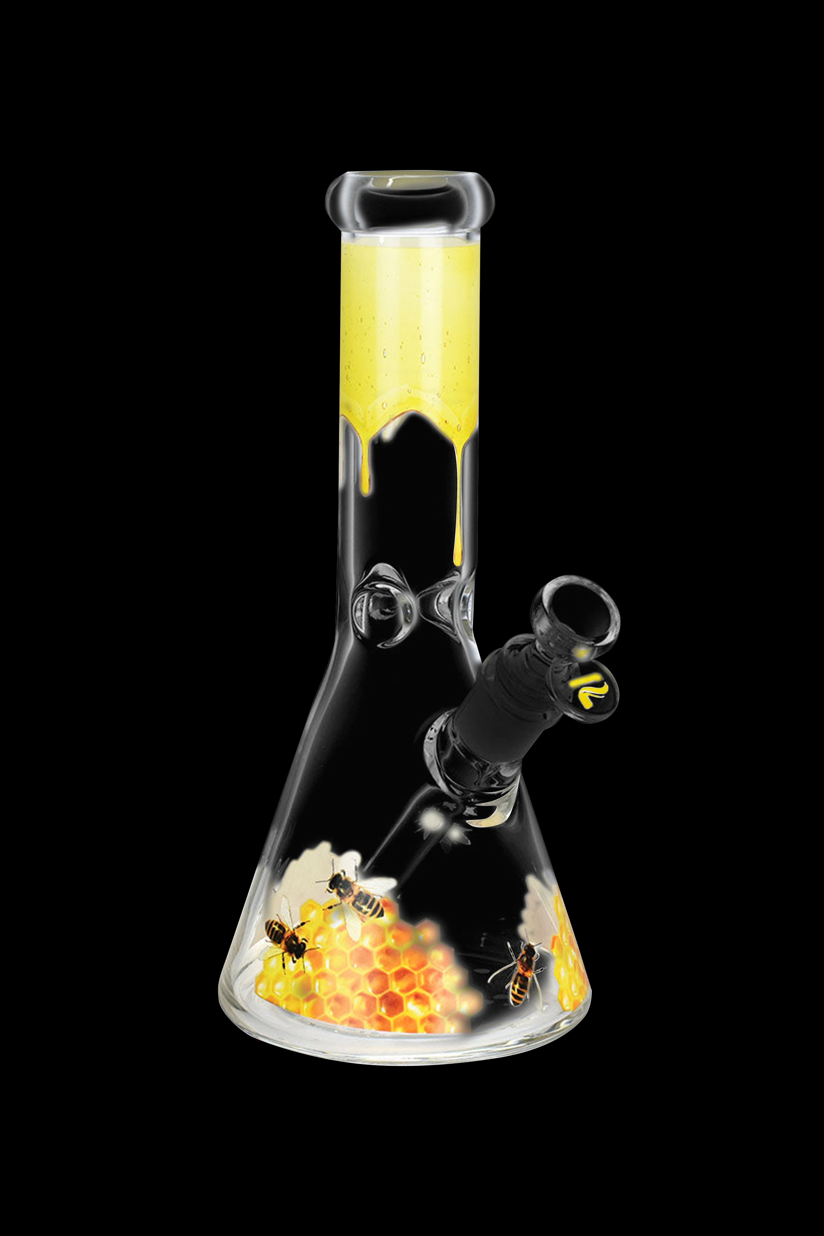 Pulsar Sweet Nectar Full Wrapped Beaker Water Pipe - Enhance Your Smoke Sessions!