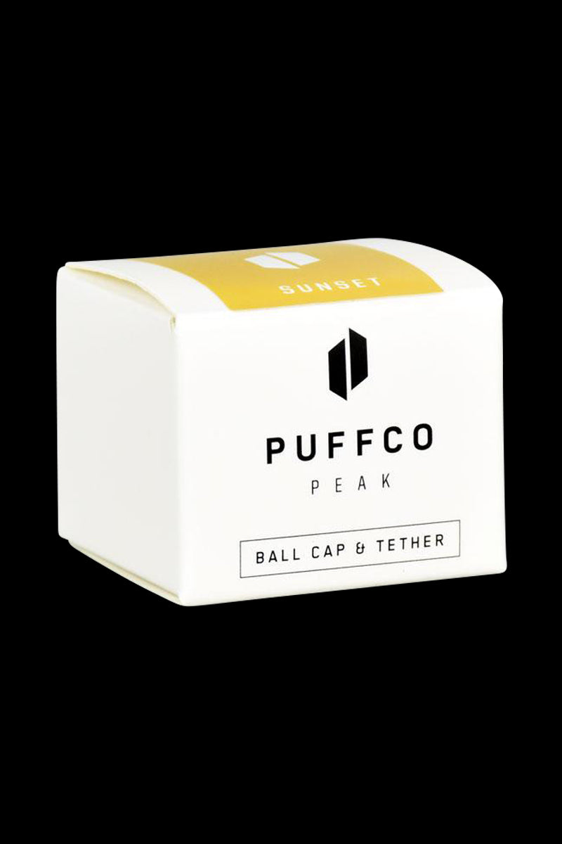 Puffco Peak Colorful Ball Carb Cap with Tether - The Ultimate Vaping Accessory