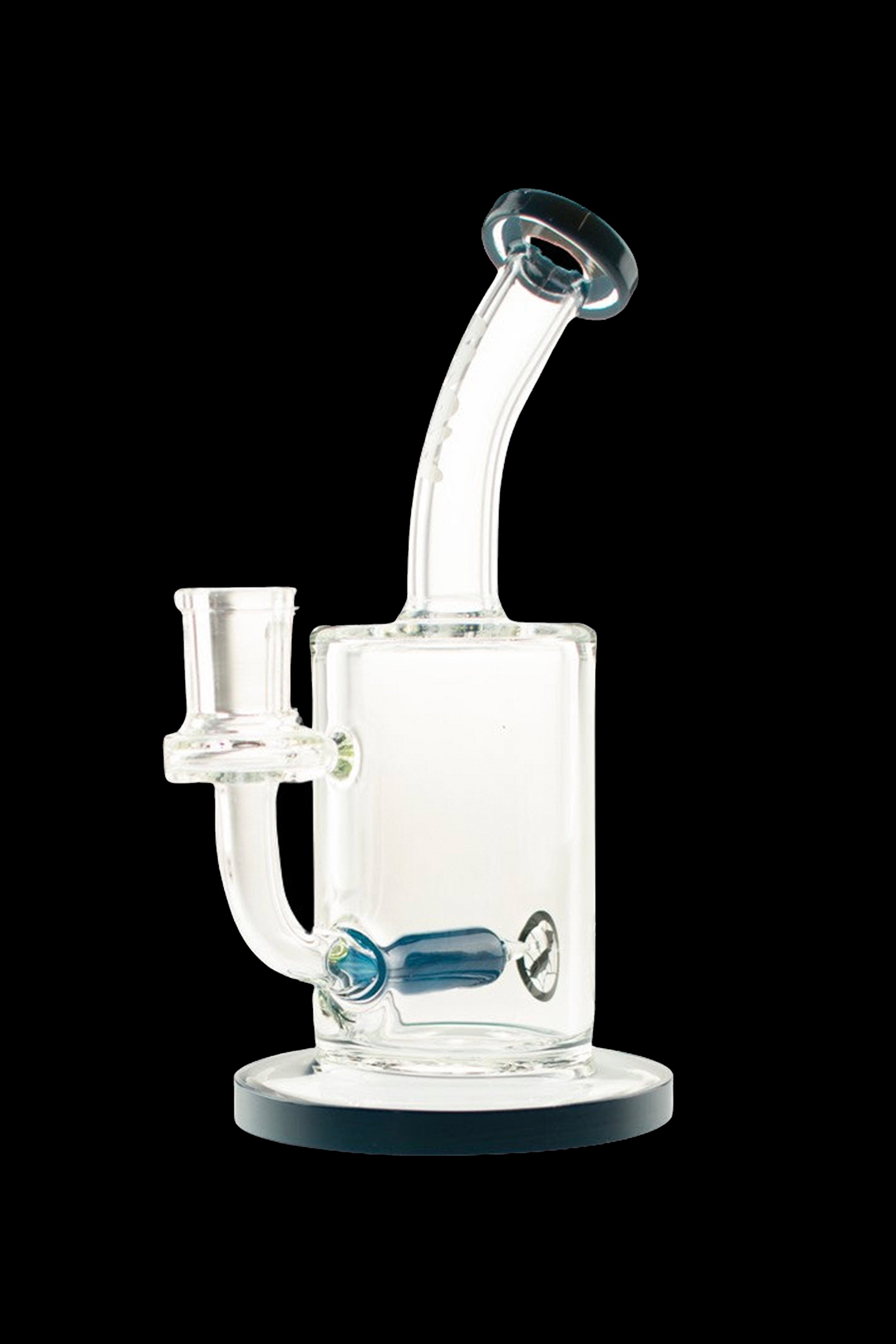 MAV Glass Metro Poked Inline Rig - The Ultimate Smooth-Hit Rig