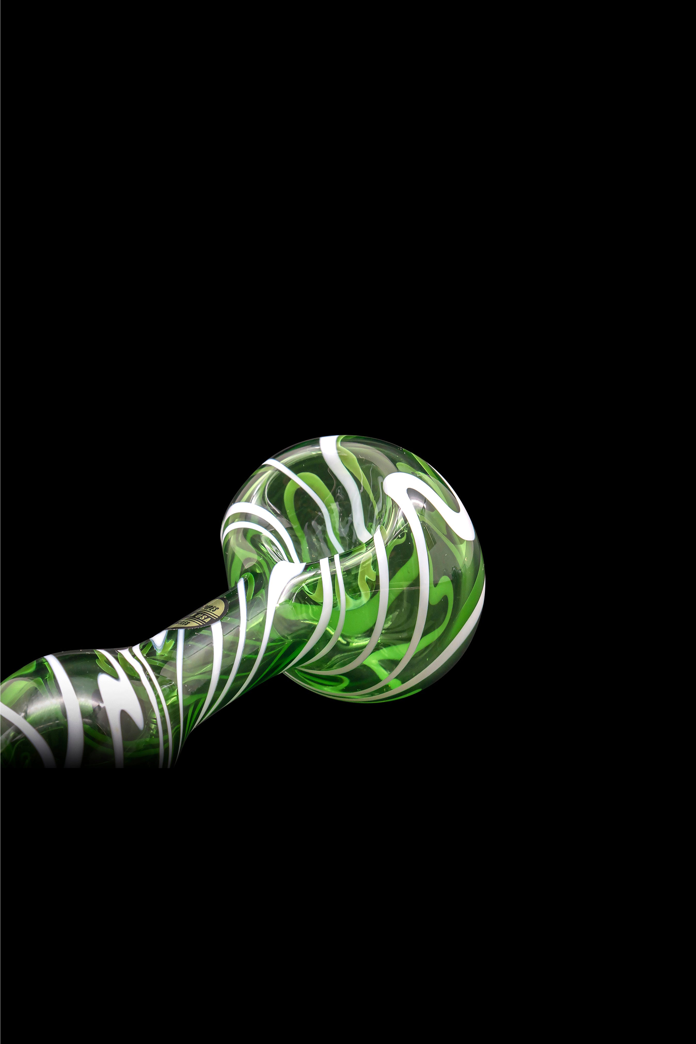 LA Pipes Warped Space Color Glass Spoon - A Stunning Smoking Essential