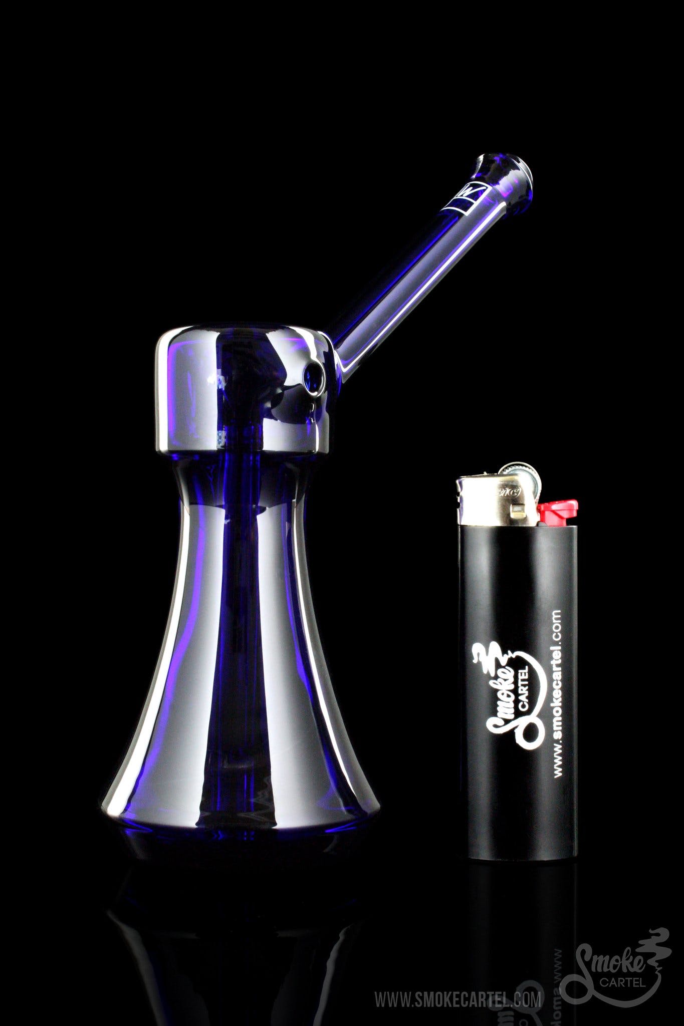 Jane West Cobalt Blue Elegant Upright Bubbler