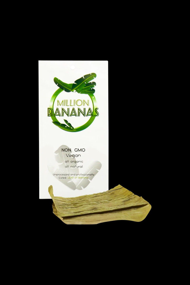Million Bananas Cured Banana Leaf Rolling Pouch