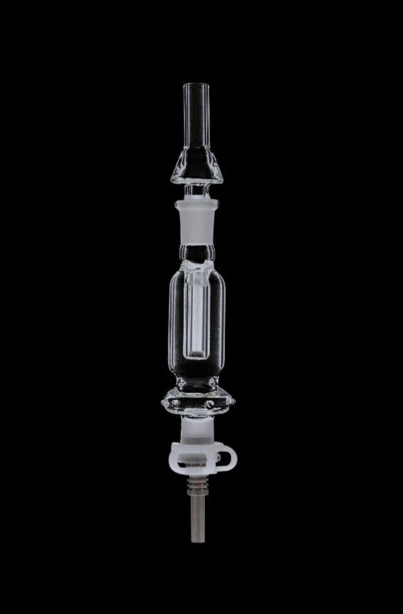 Portable 10mm Glass Nectar Collector Kit - Enjoy Your Favorite Waxes and Oils Anytime!