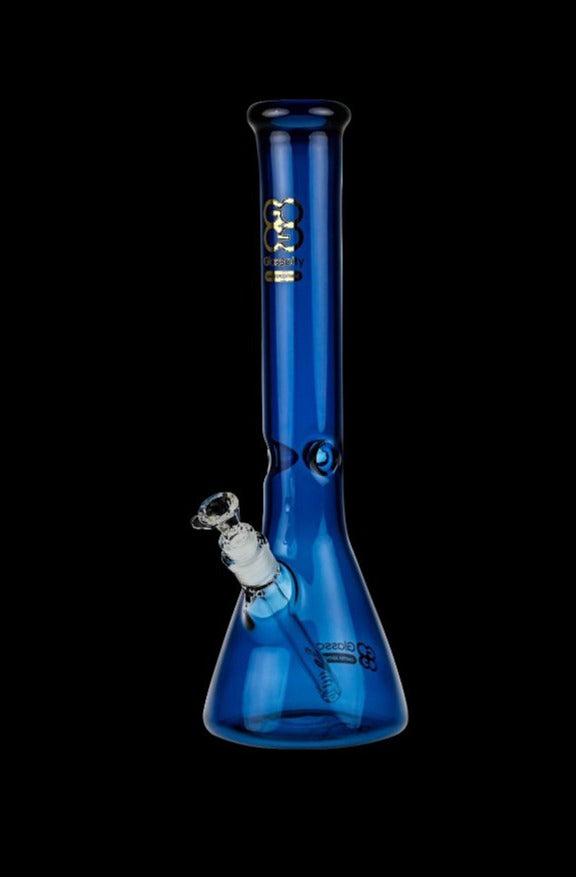 Grasscity's Stunning Limited Edition Cobalt Blue Beaker Ice Bong - Grab Yours Now!
