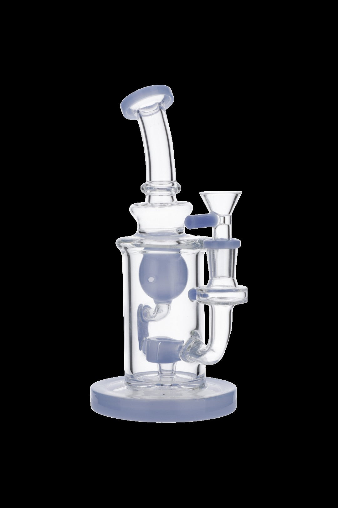 Gorgeous Hourglass Base Water Pipe for Smooth Smoking